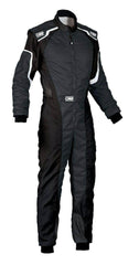 OMP KS-3 Rennanzug Schwarzer Go-Kart-Overall CIK 3-lagig 2019