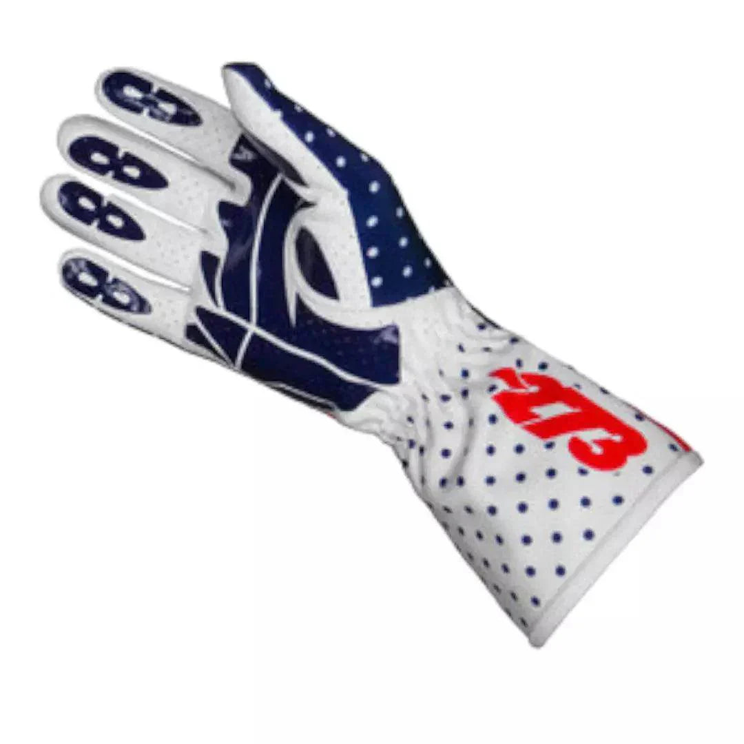 POLKA Blue/Red/White Gloves