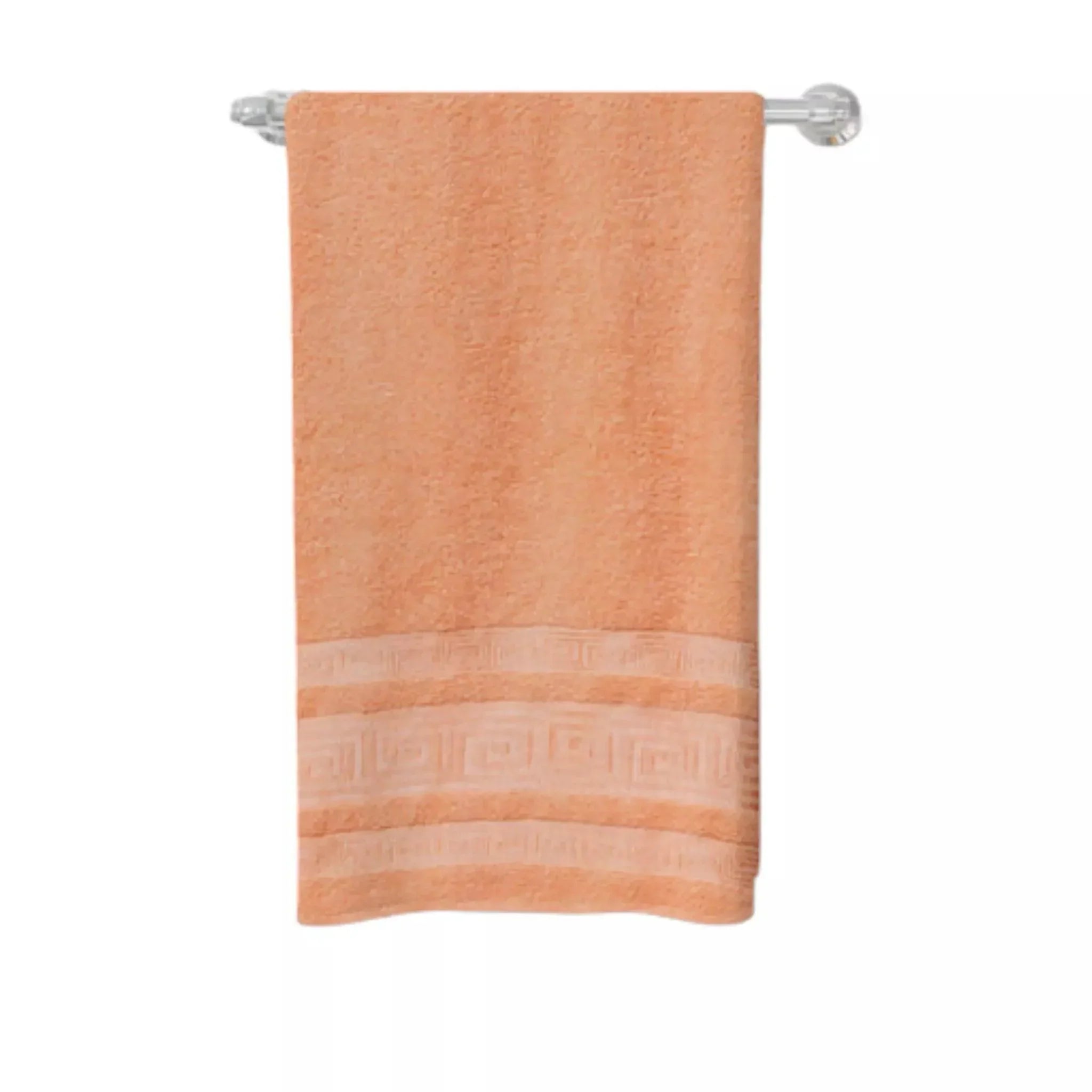 Premium Quality Soft Cotton Towel (Peach)