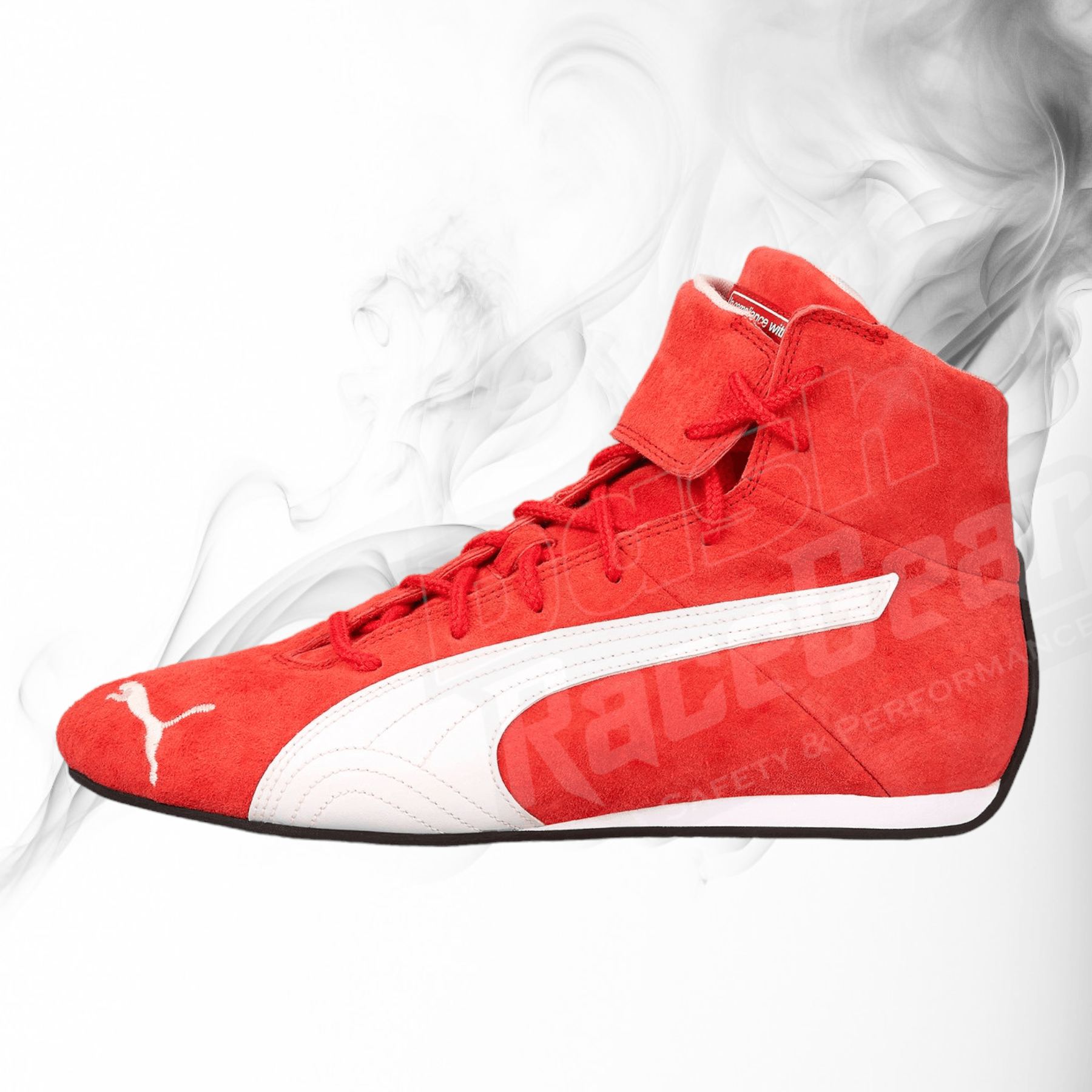 Puma Leather karting Boots | DASH RACEGEAR Red