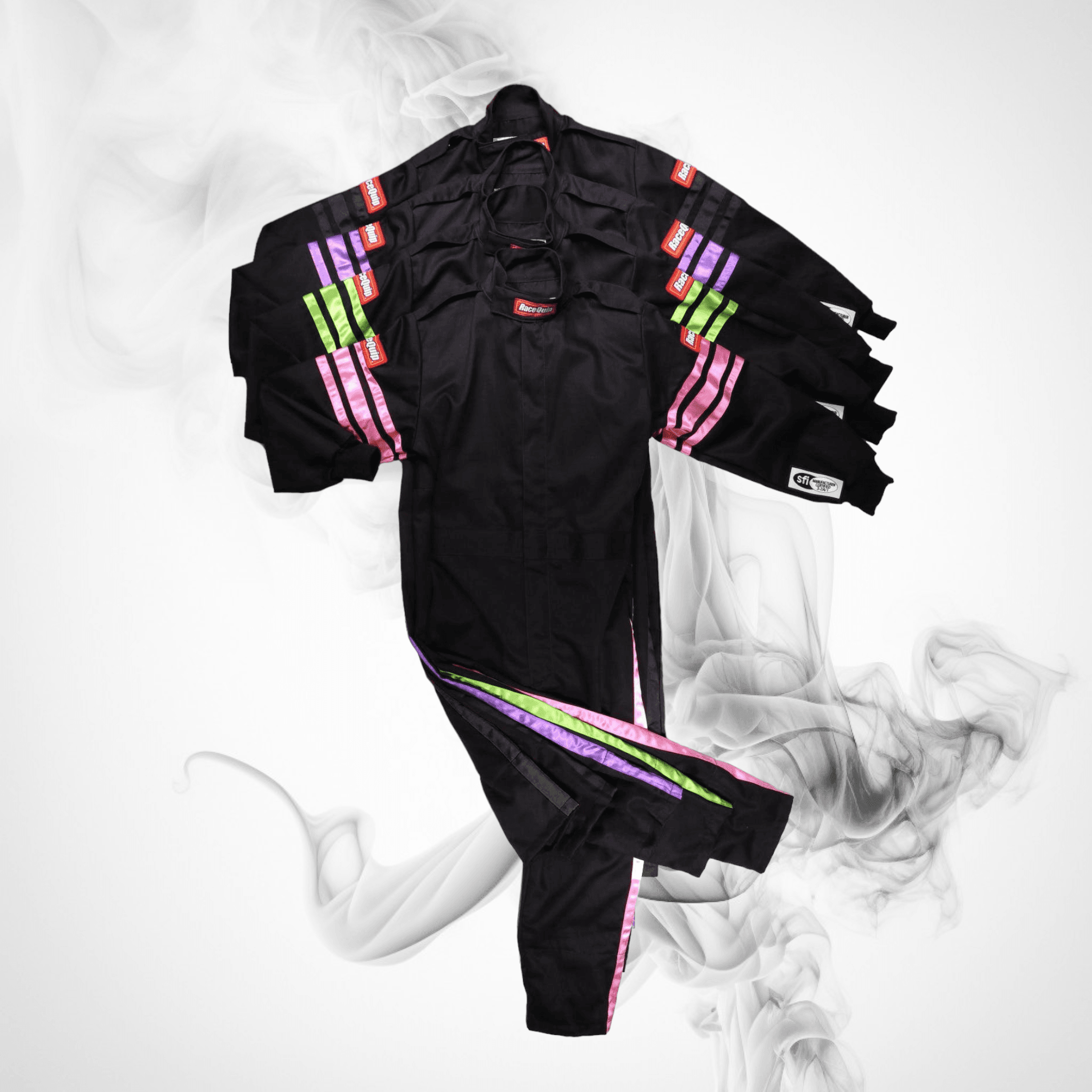 RaceQuip Black Suit Single Layer Kids