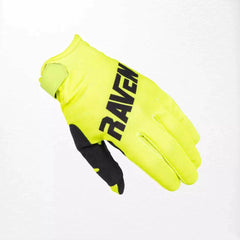 Raven Rival MX Handschuhe in Fluoreszenzgelb