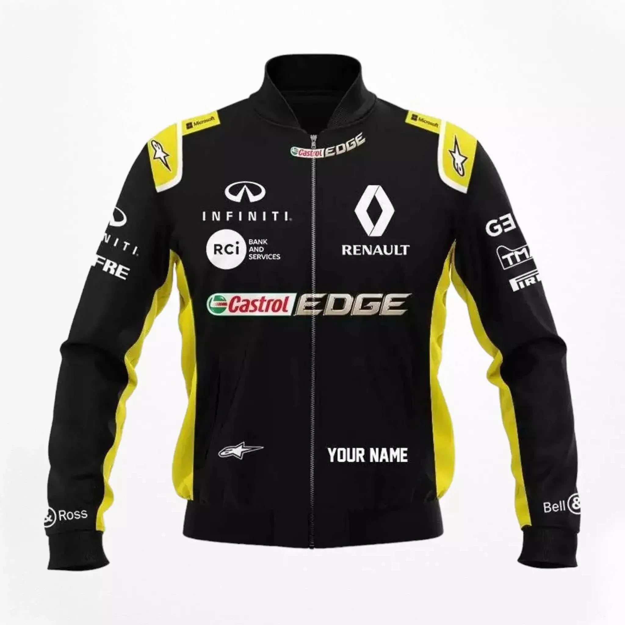 Renault EDGE Personalized Racing Bomber Jacket Men's
