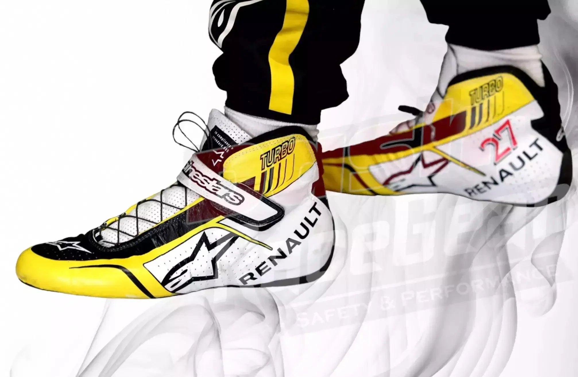 Renault Nico Hulkenberg Special edition French GP Race boots