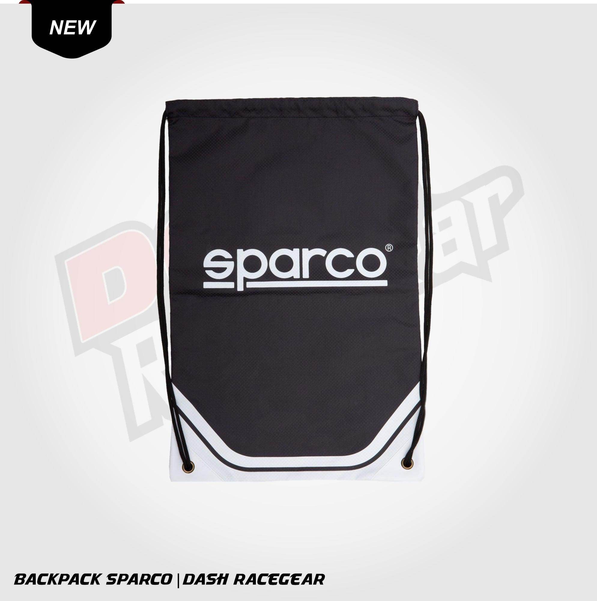 SPARCO PULL BAG BLACK BACKPACK