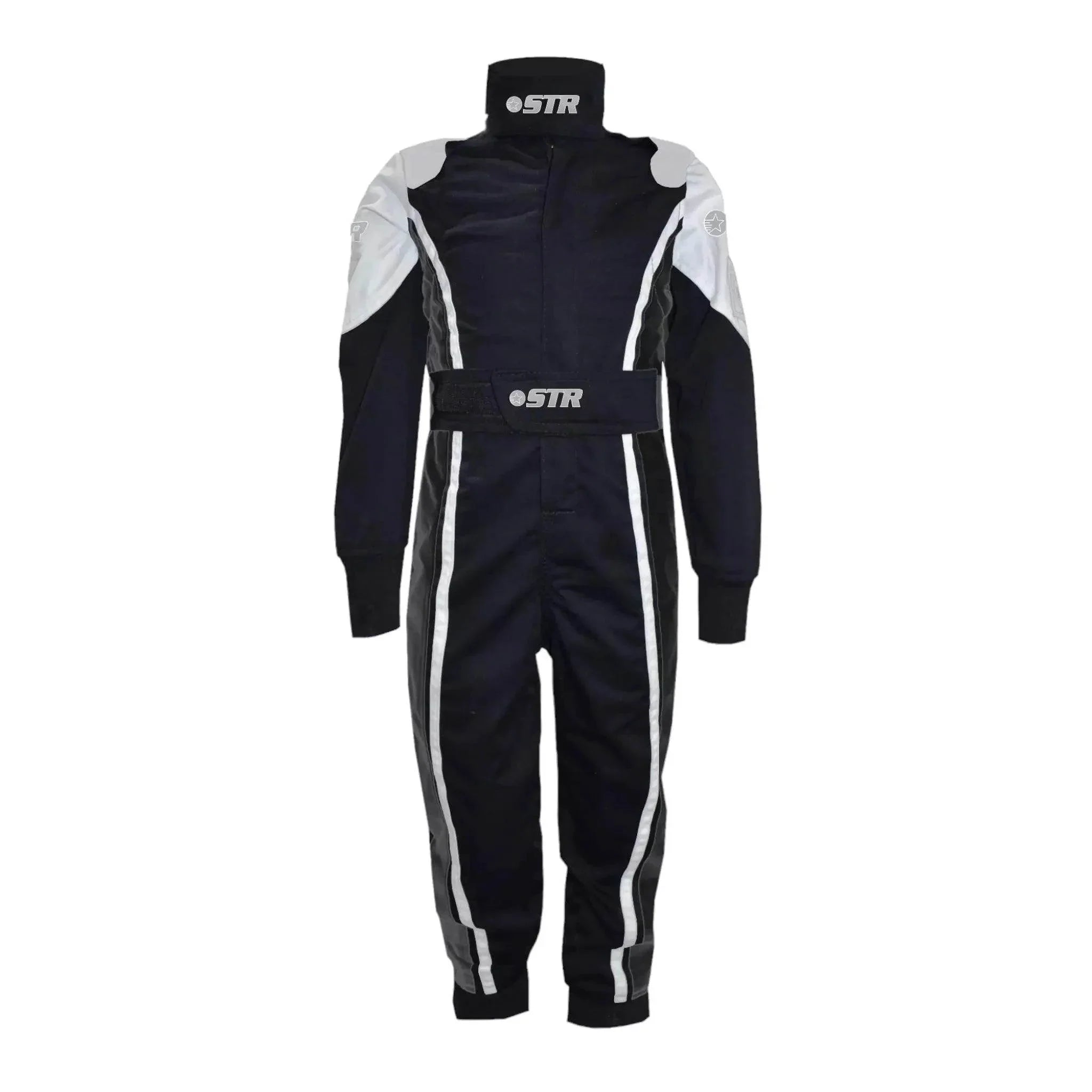 STR Youth SFI 3.2A/1 Approved Race Suit Black Black
