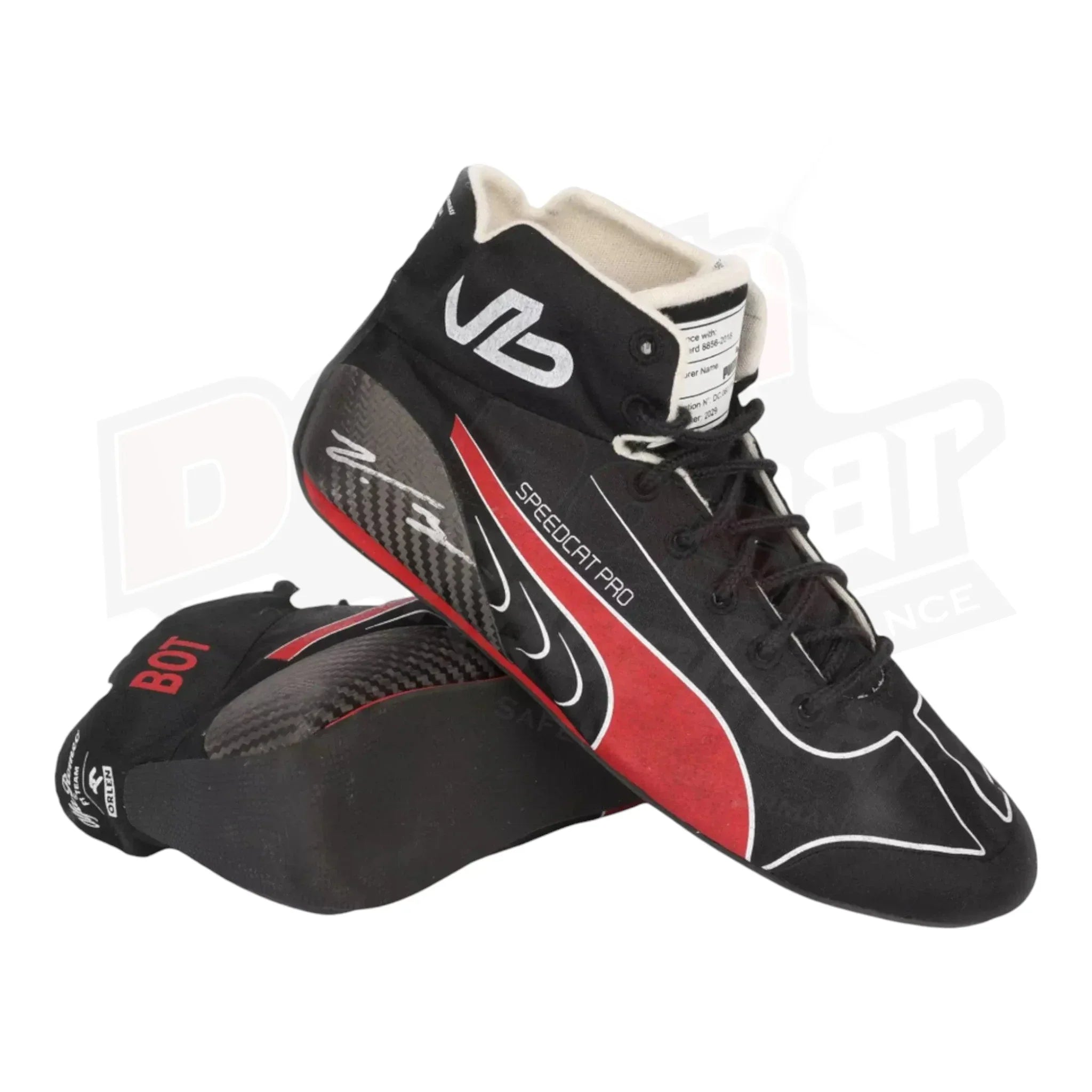 Sauber Alfa Romeo Valtteri Bottas 2022 F1 Boots - Team ORLEN