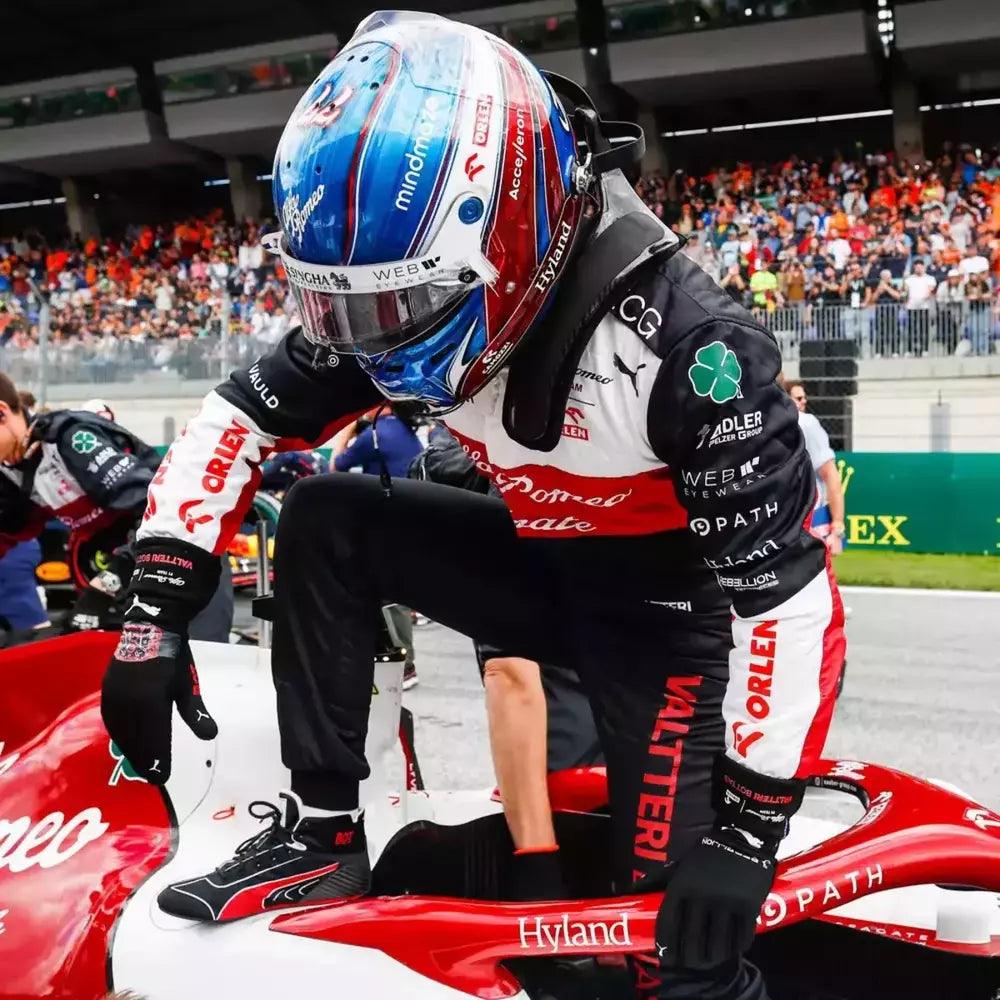 Sauber Alfa Romeo Valtteri Bottas 2022 F1 Boots - Team ORLEN
