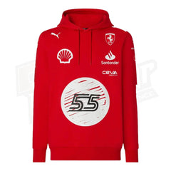 Scuderia Ferrari Carlos Sainz Puma Kapuzenpullover - Joshua Vides