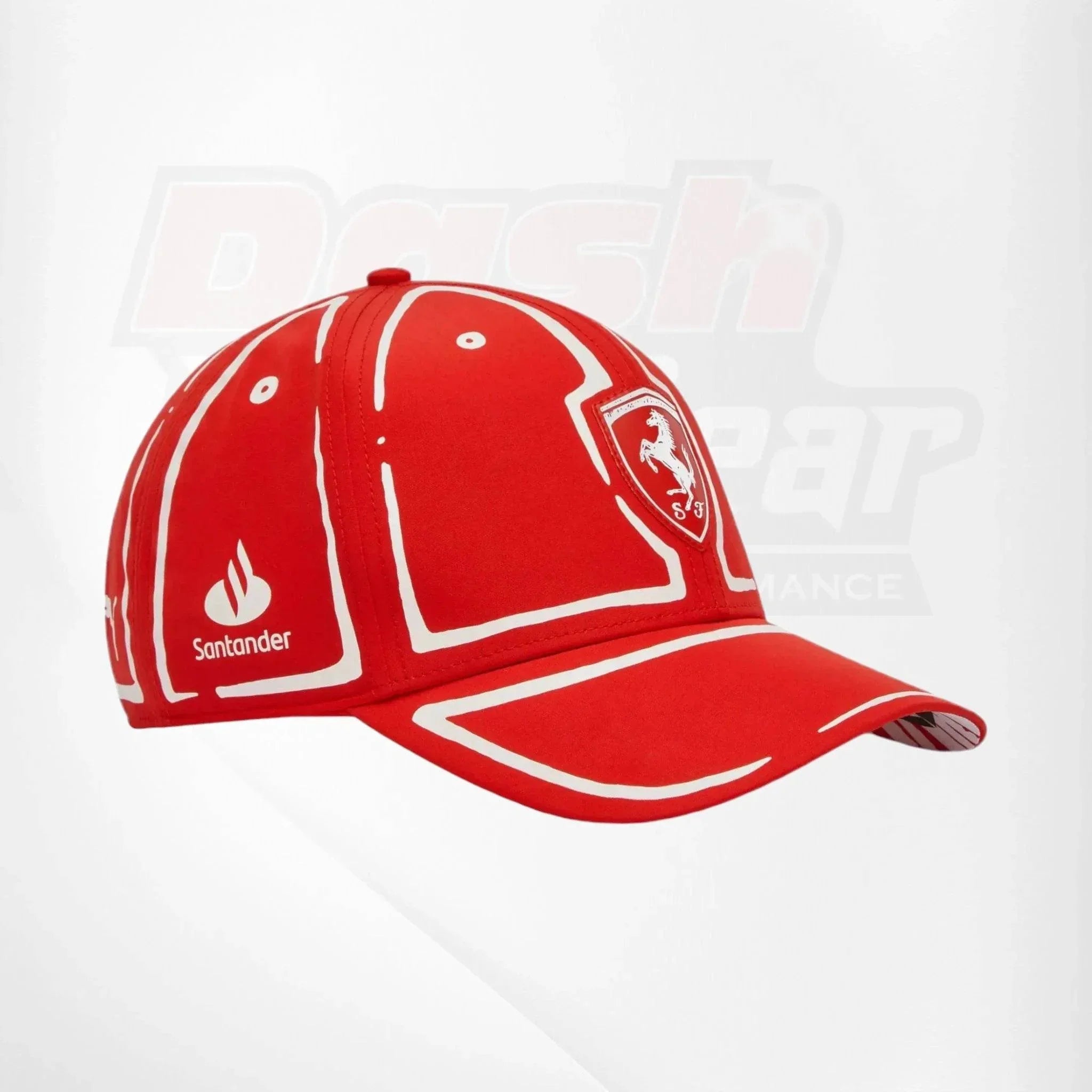 Scuderia Ferrari Charles Leclerc Puma baseball hat - Joshua Vides ROSSO CORSA