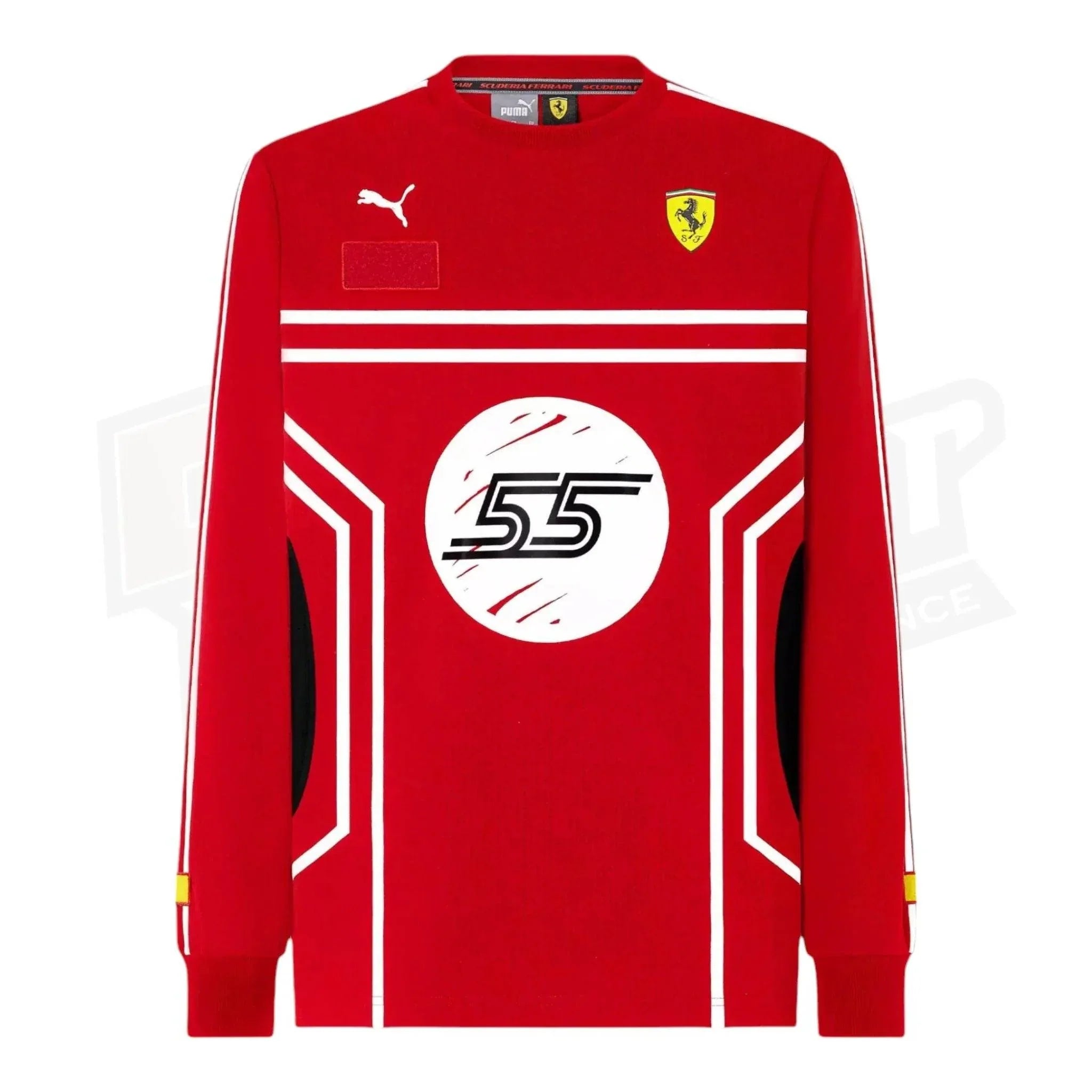 Scuderia Ferrari Puma Corlos Sainz jersey - Joshua Vides ROSSO CORSA
