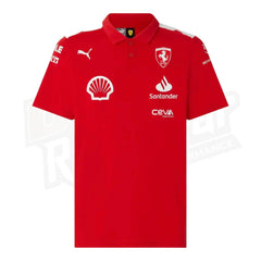 Scuderia Ferrari Puma Team Poloshirt - Joshua Vides