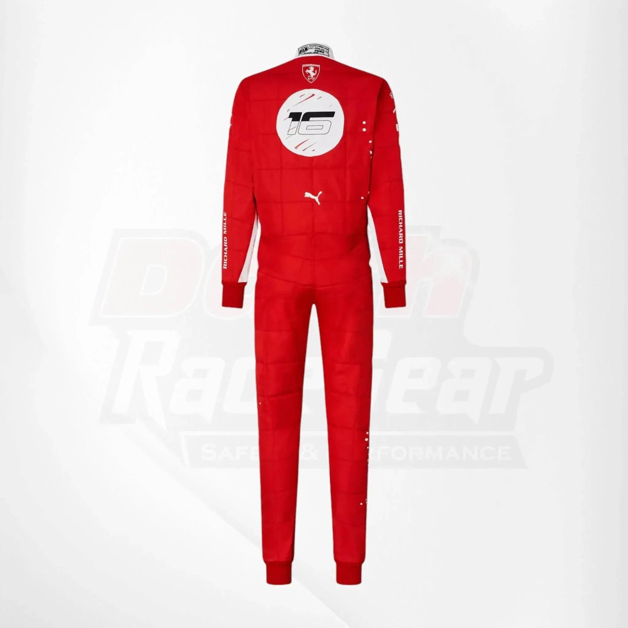 Scuderia Ferrari Race Suit Charles Leclerc & Carlos Sainz Jr - 2023 Las Vegas GP special edition