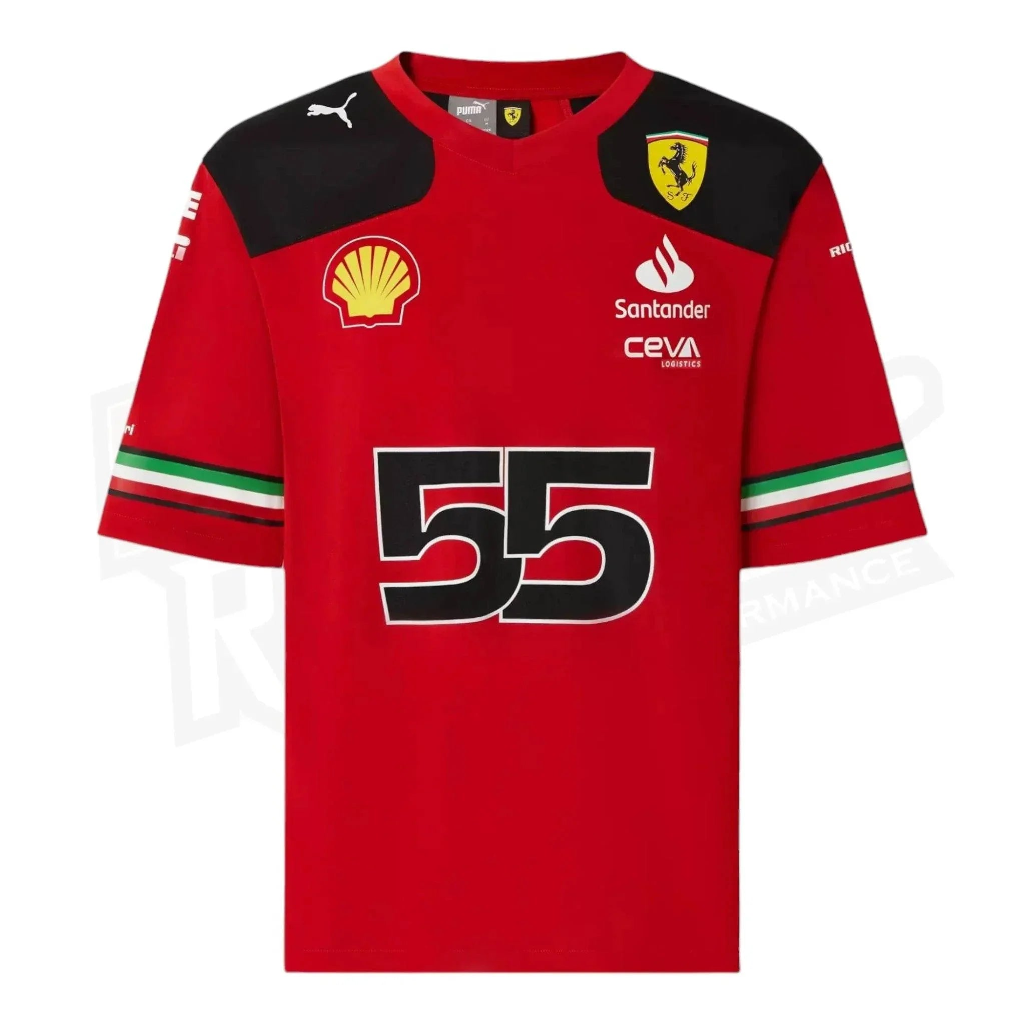 Scuderia Ferrari Replica Carlos Sainz American football jersey - Austin Special Edition ROSSO CORSA