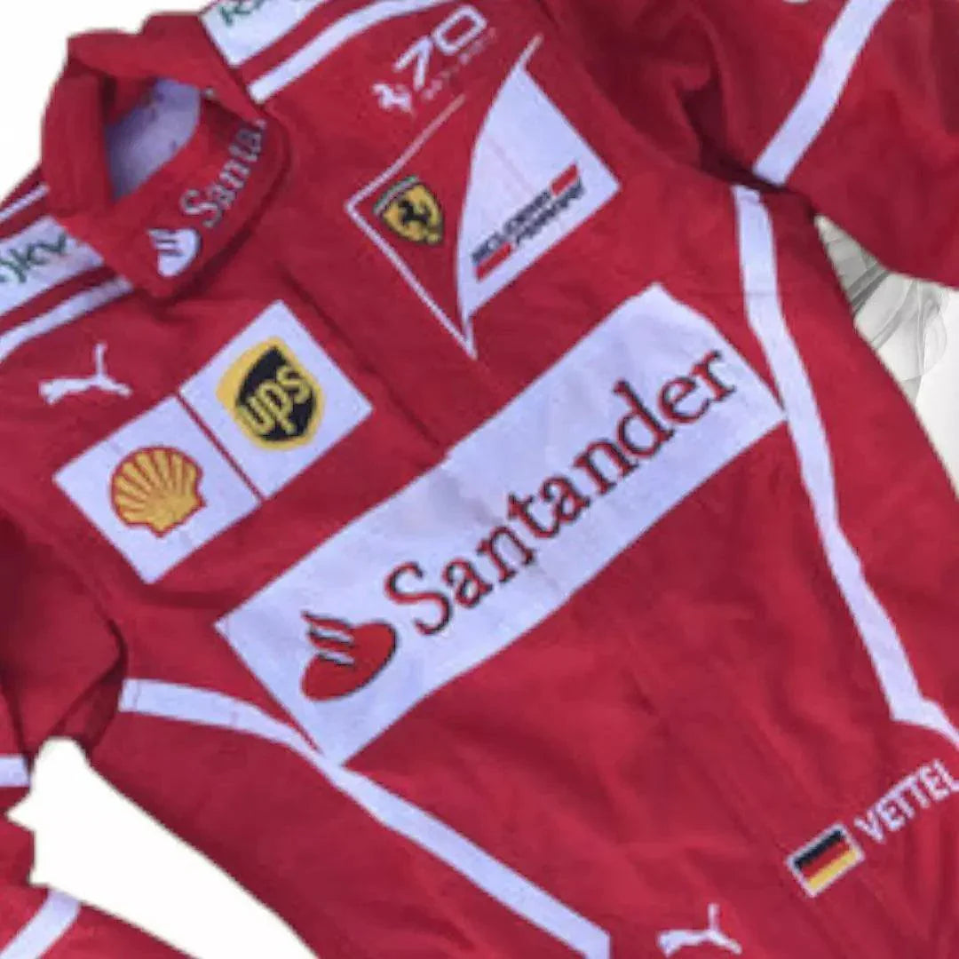 Sebastian Vettel 2017 Replica Racing Suit