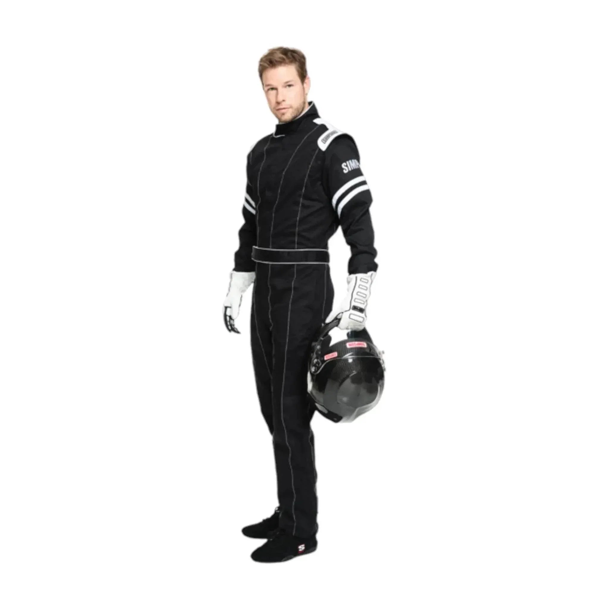 Simpson Legend II Race Suit Black Black