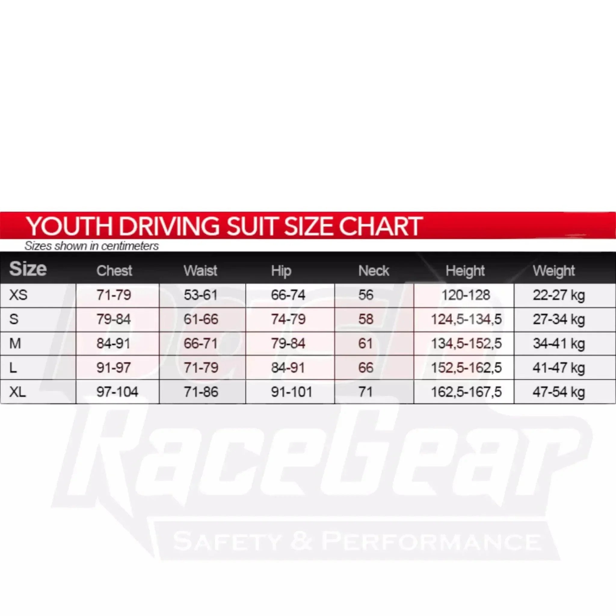 Simpson Youth Legend II Suit