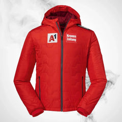 Ski-Isolierjacke SCHOFFEL Vntlft Hoody Adamont 3 K RT Junior Rot - 2021/22 