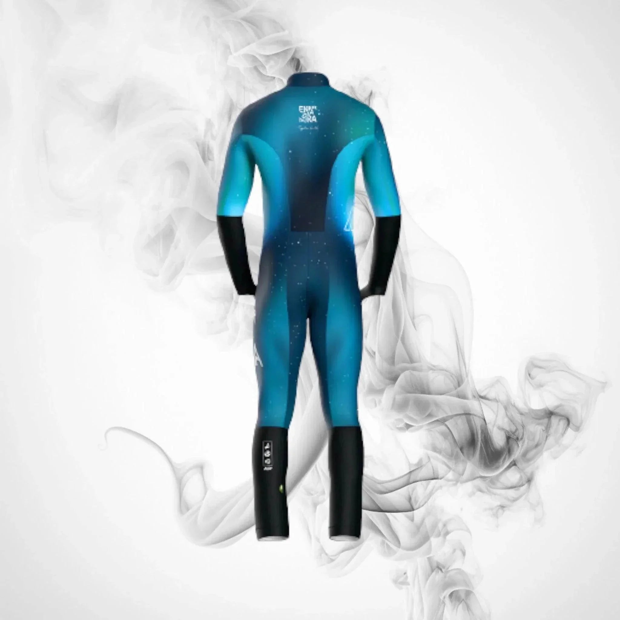 Ski Race Suit ENERGIAPURA Aurora Blue Junior