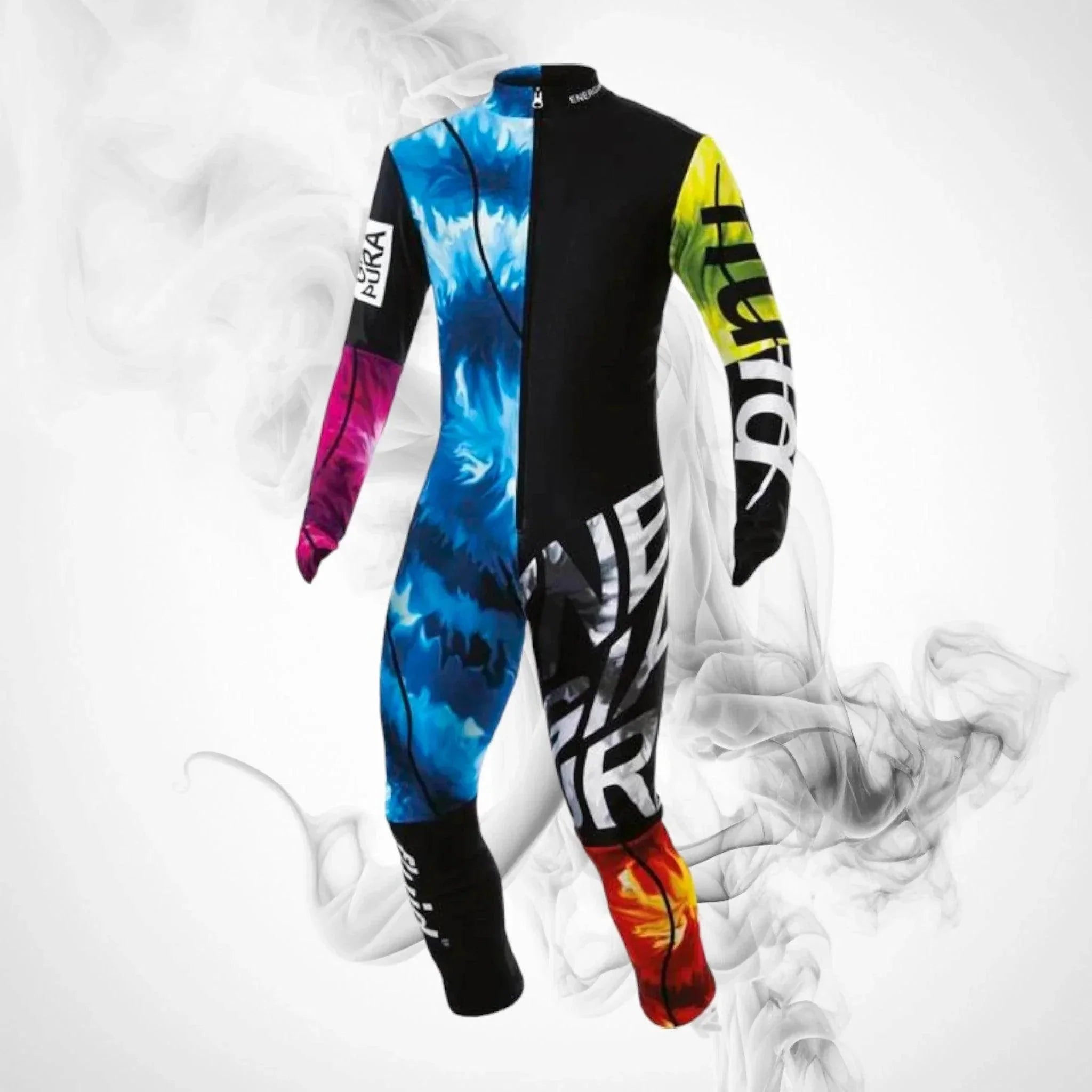 Ski Race Suit ENERGIAPURA Life padded Fluid