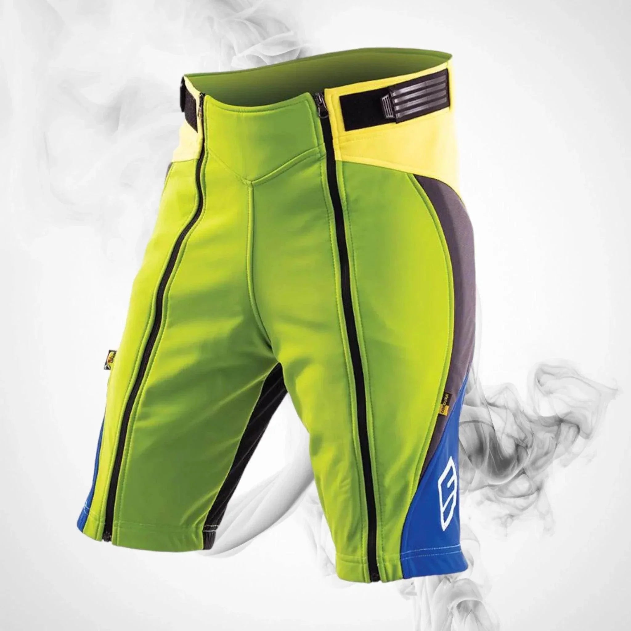 Ski Shorts ENERGIAPURA New Workout Junior Green Yellow Blue