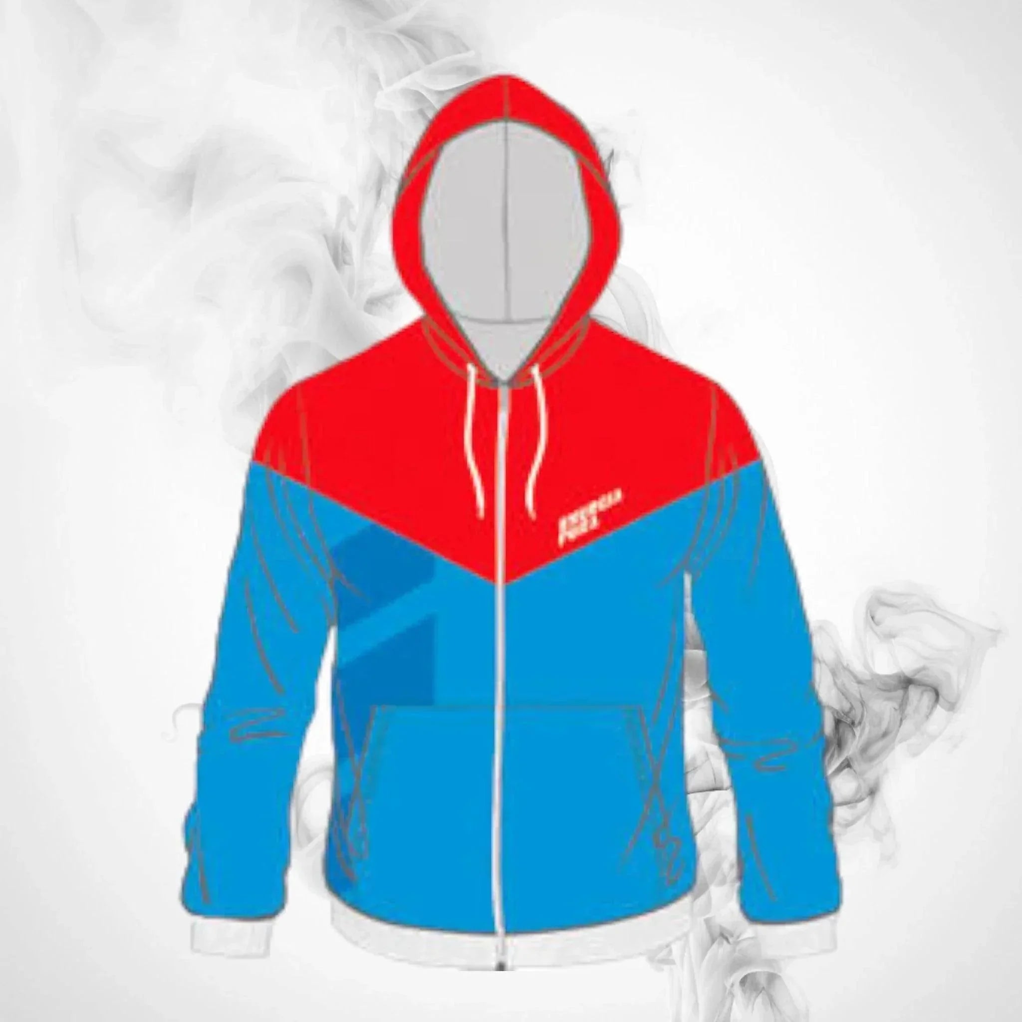 Ski Softshell ENERGIAPURA Felpa Tip Red Blue