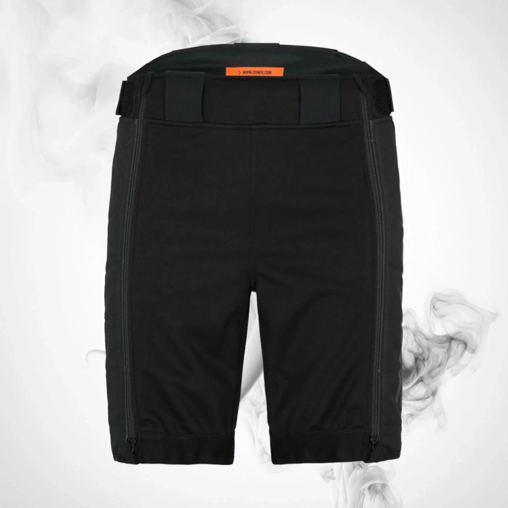 Ski ZIENER RCE Softshell Shorts Junior Black 176