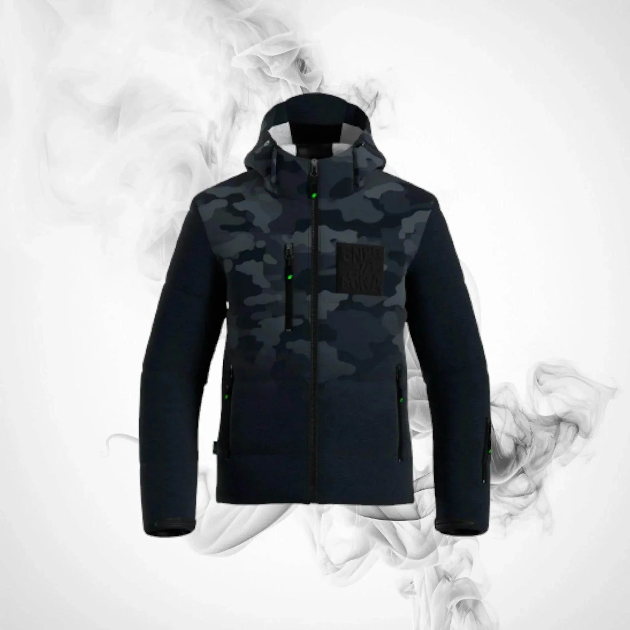 Ski jacket ENERGIAPURA Camouflage Dark Grey