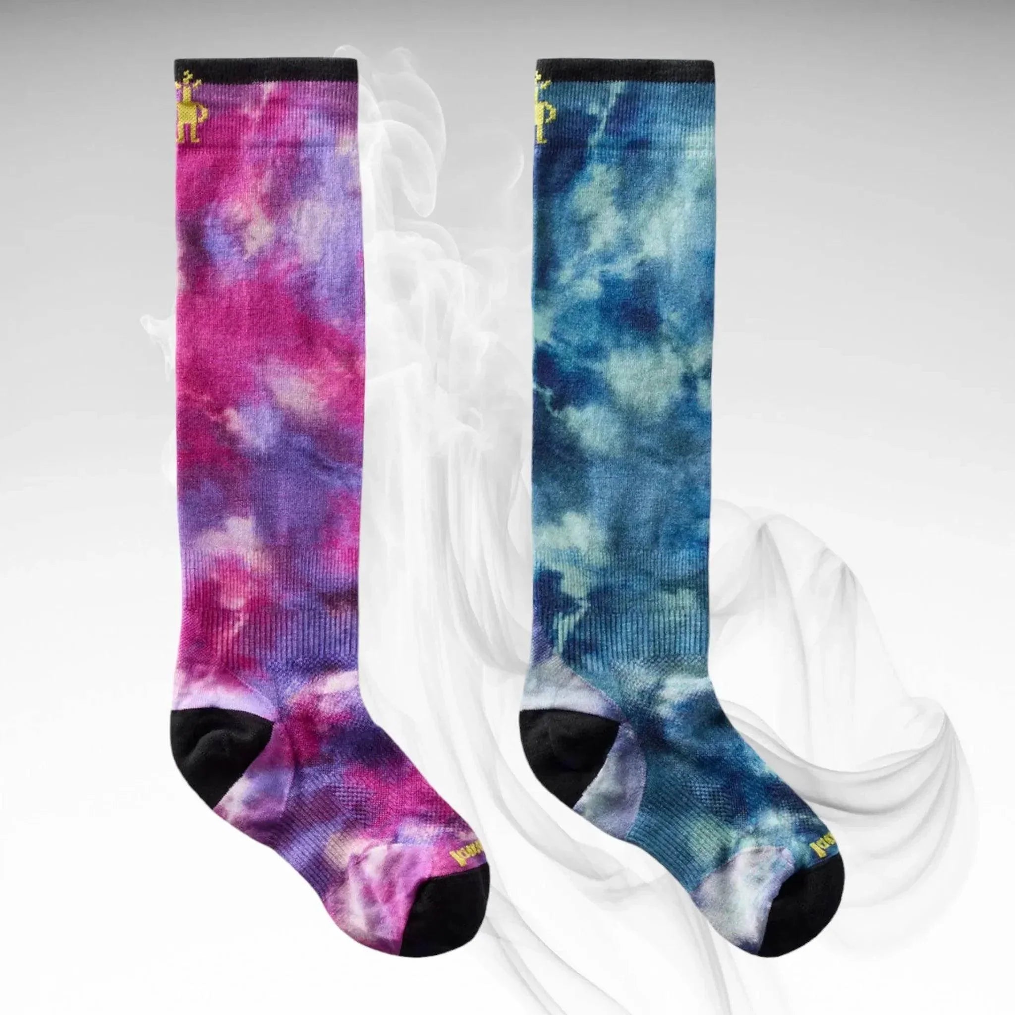 Smartwool JR Zero Cushion Tie-Dye Ski Socks