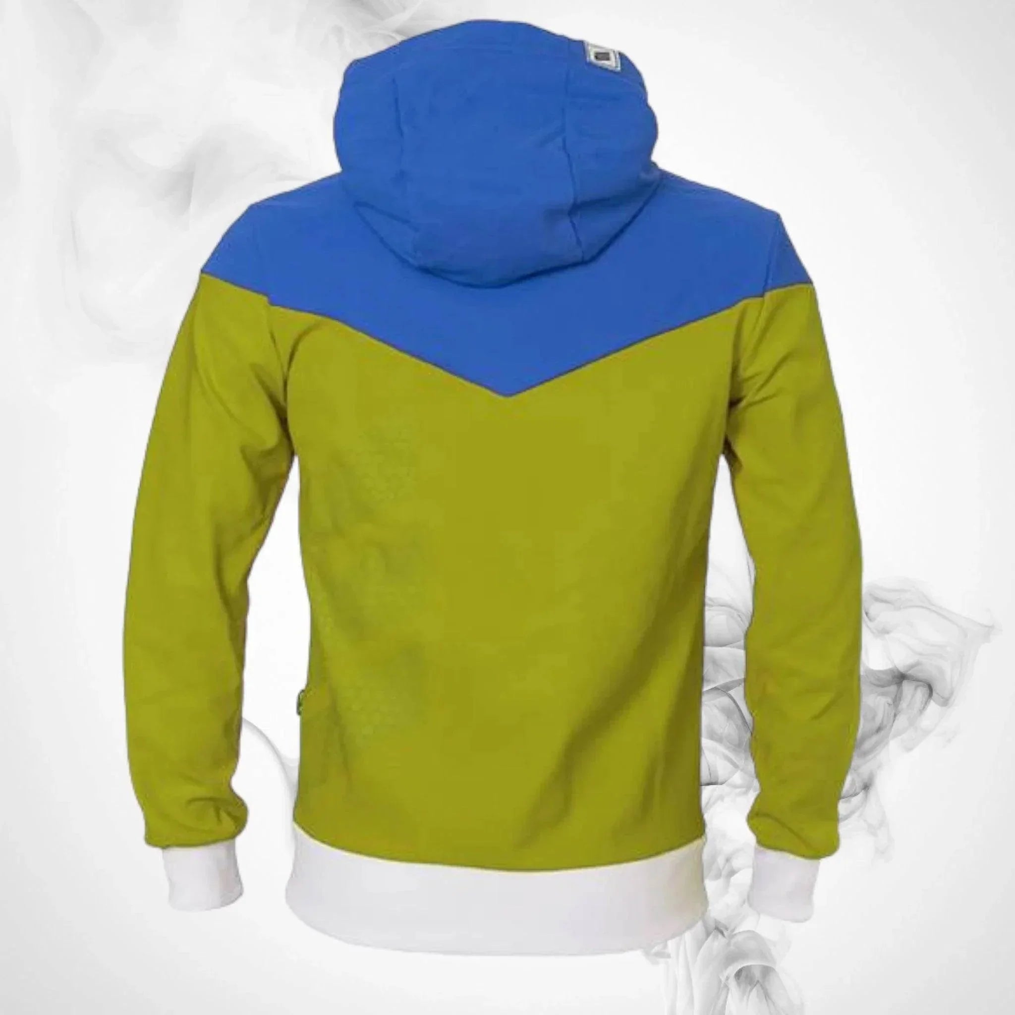 Ski Softshell ENERGIAPURA Felpa Tip Junior Acid Green/Turquoise - 2021/22