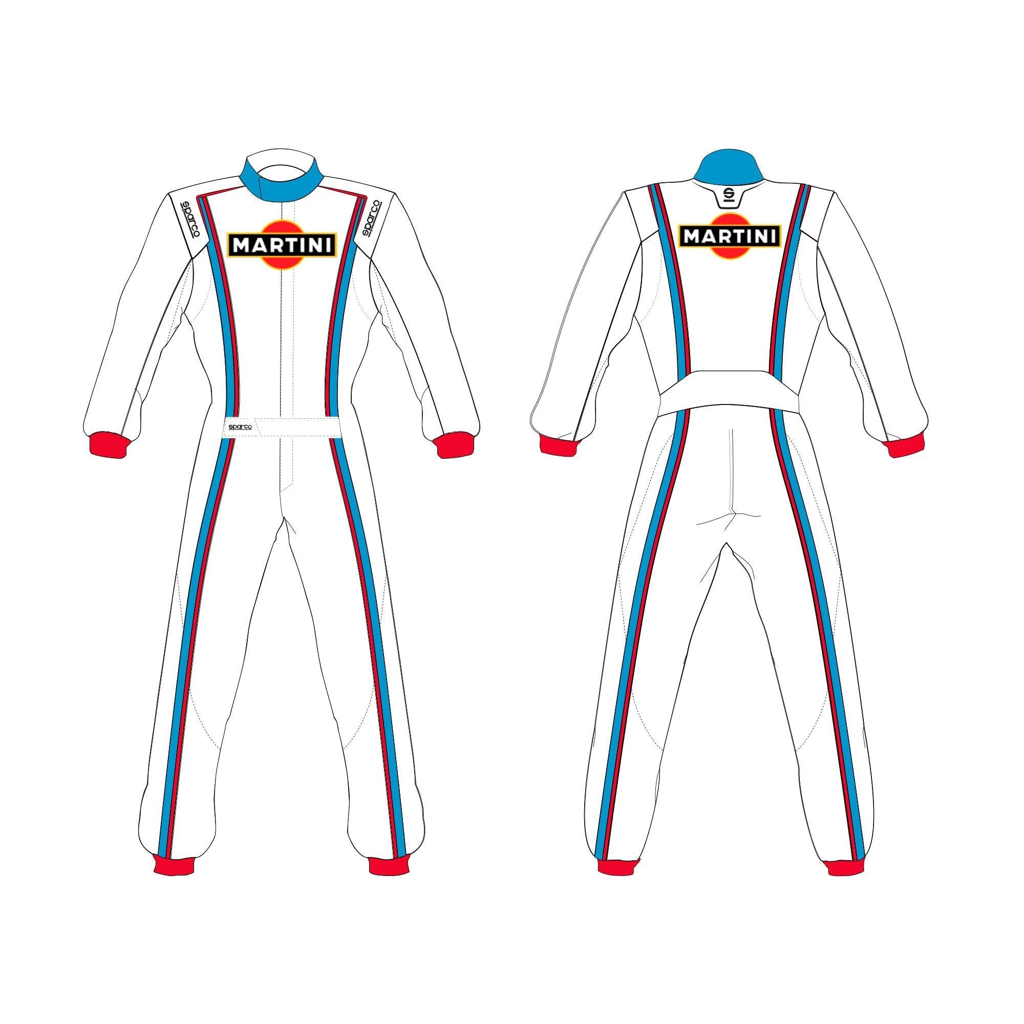 Sparco "Custom Easy" Competition Custom Design Race Suit