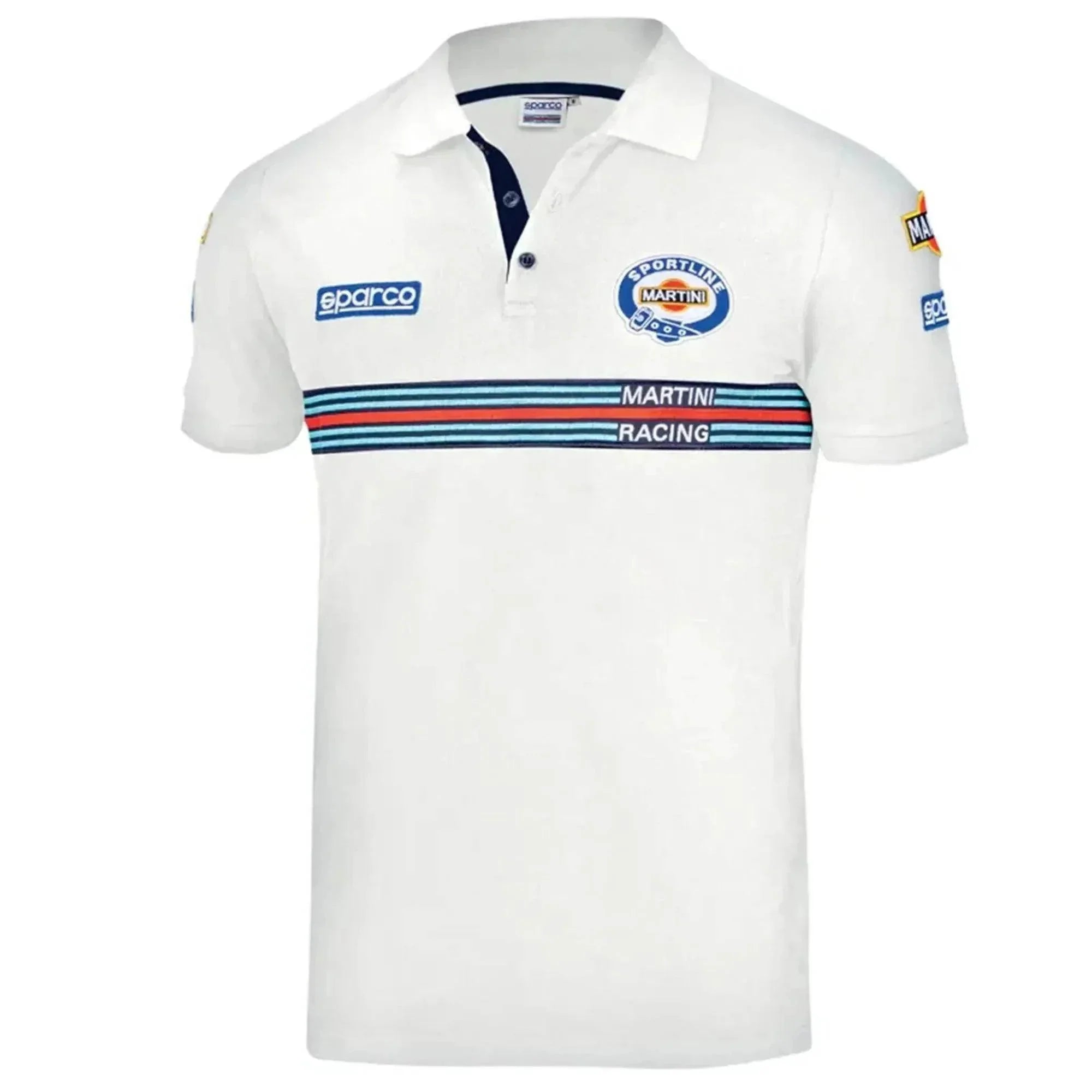 Sparco Polo Replica Martin Racing White