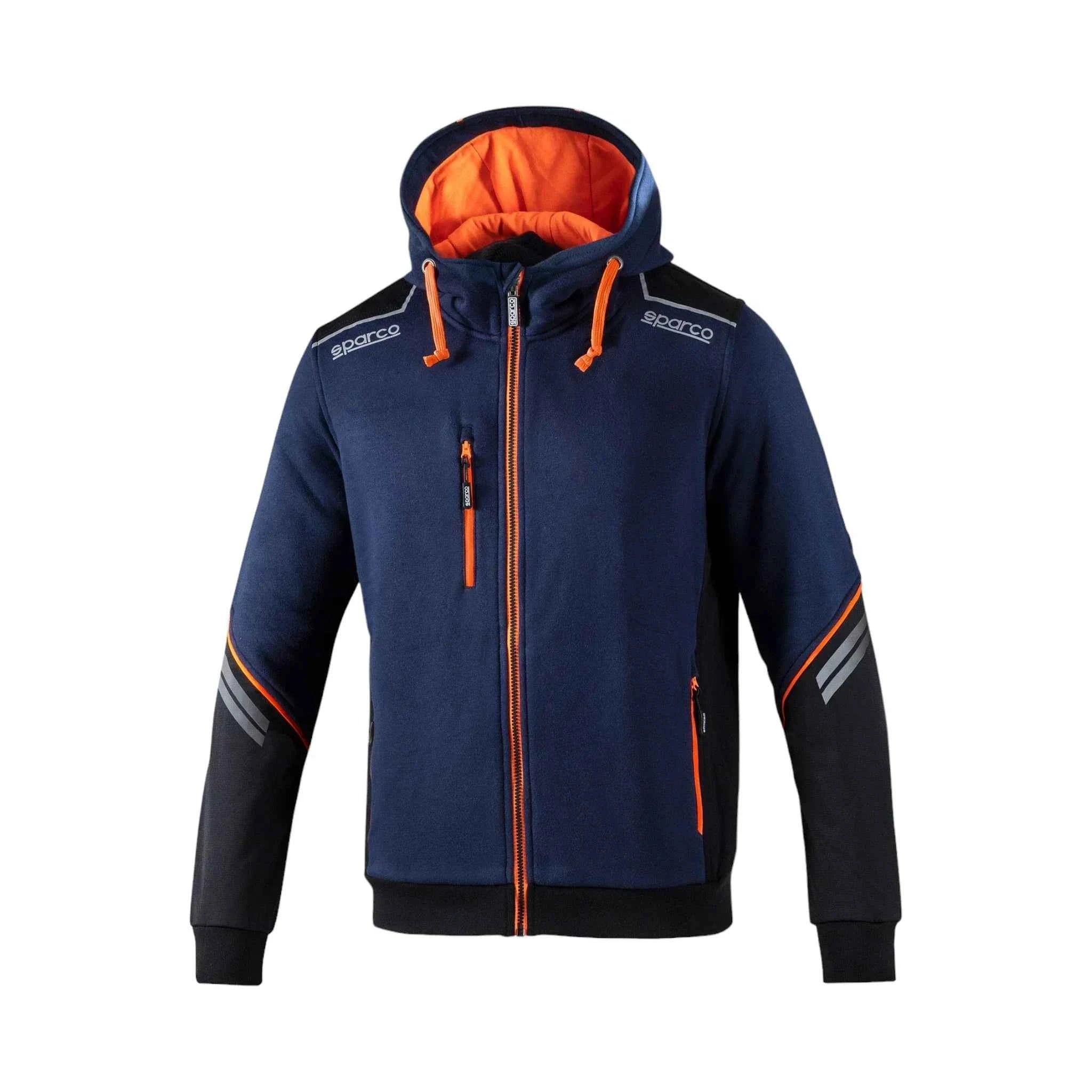 Sparco Tech Hoodie Orange