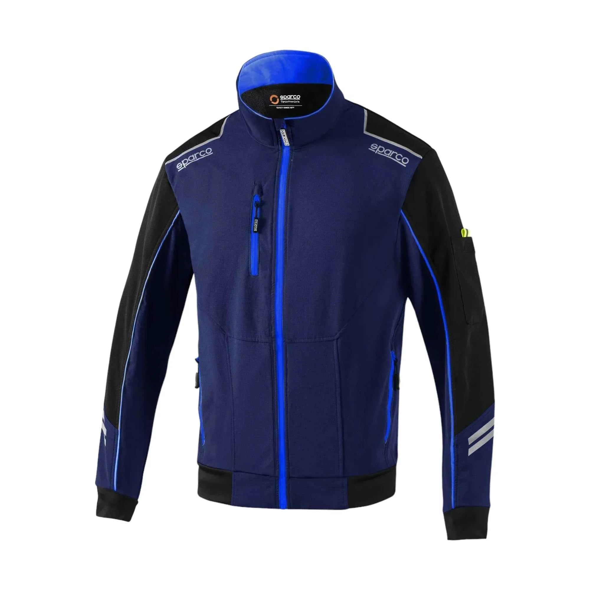 Sparco Tech Light Shell Jacket Royal Blue