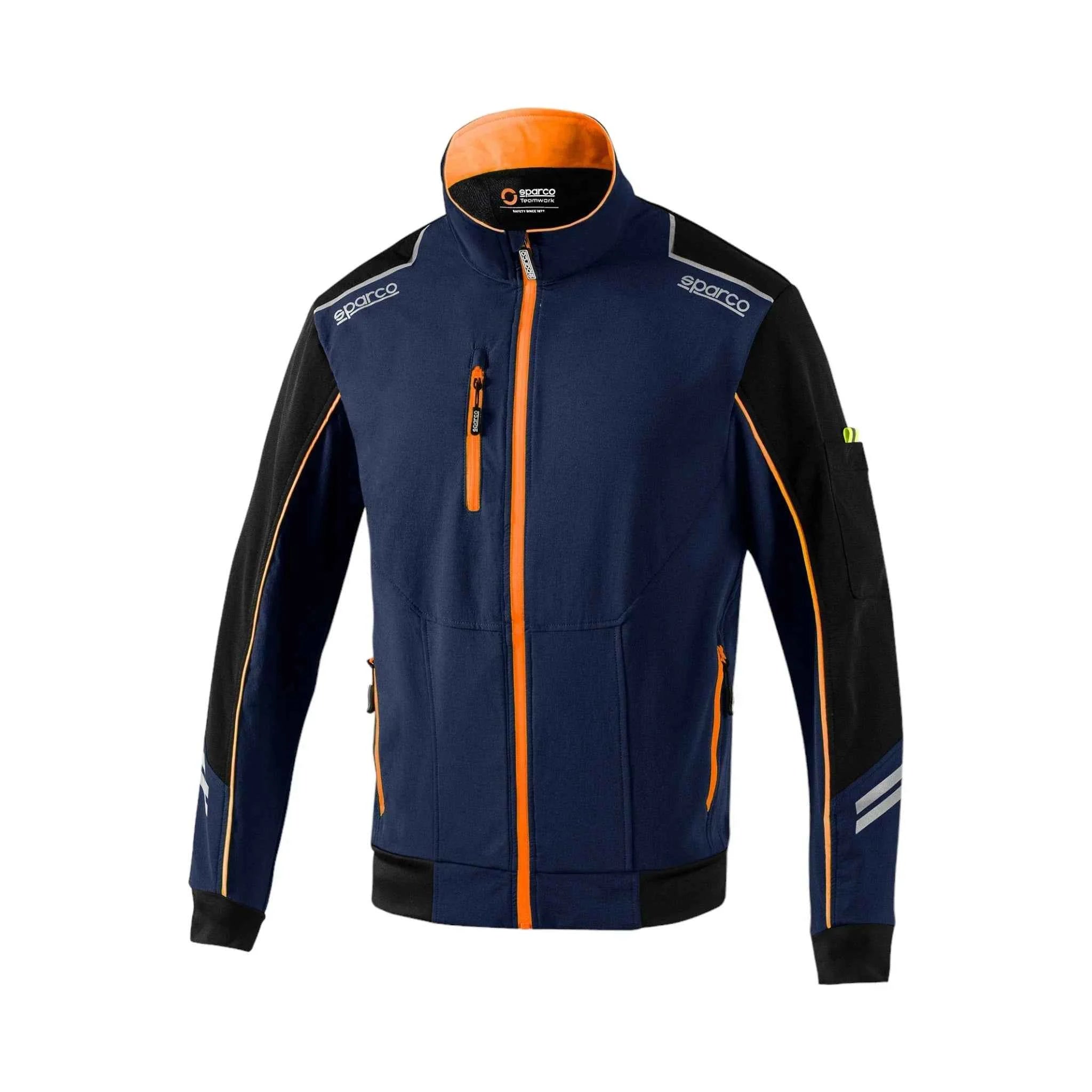 Sparco Tech Light Shell Jacket Blue
