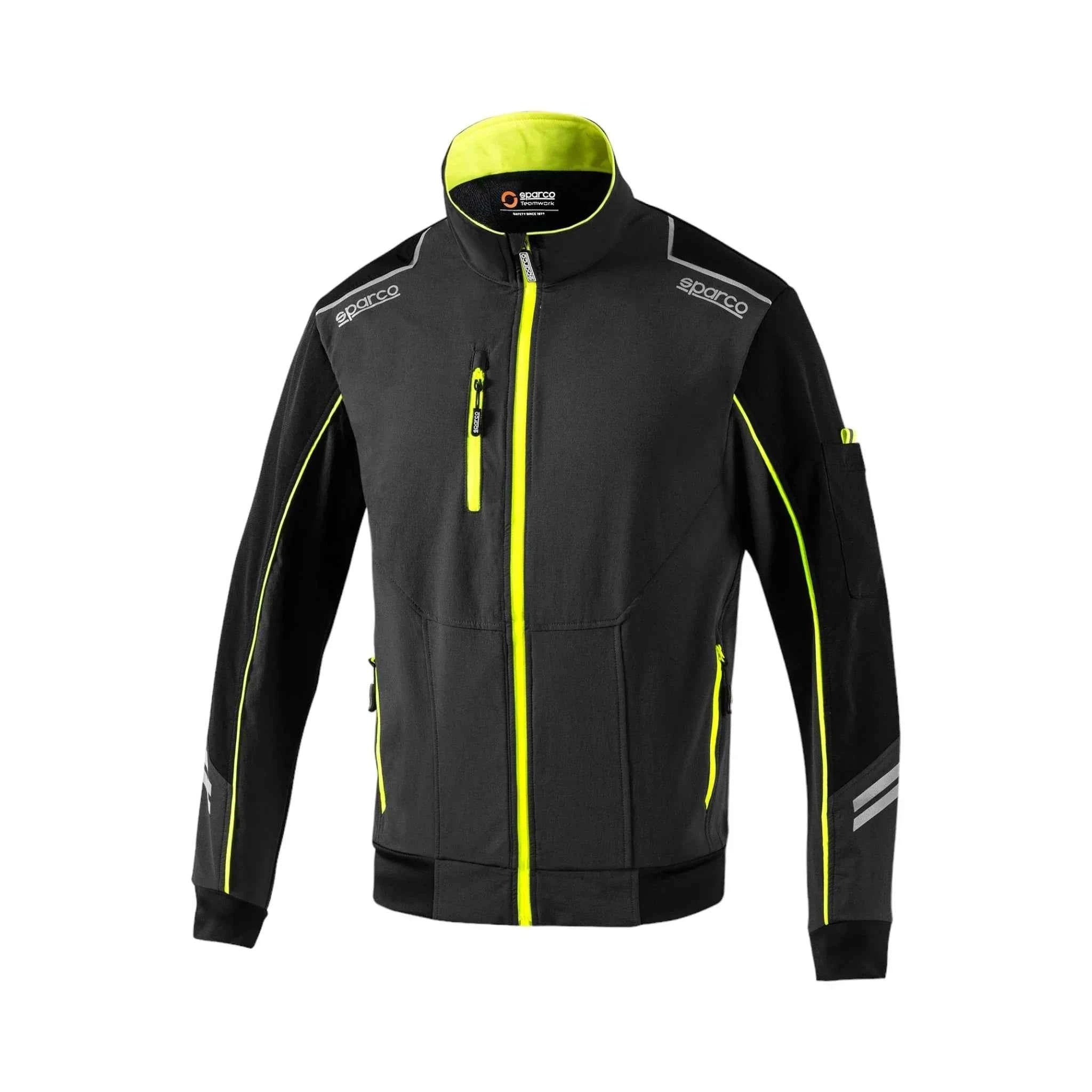Sparco Tech Light Shell Jacket Yellow