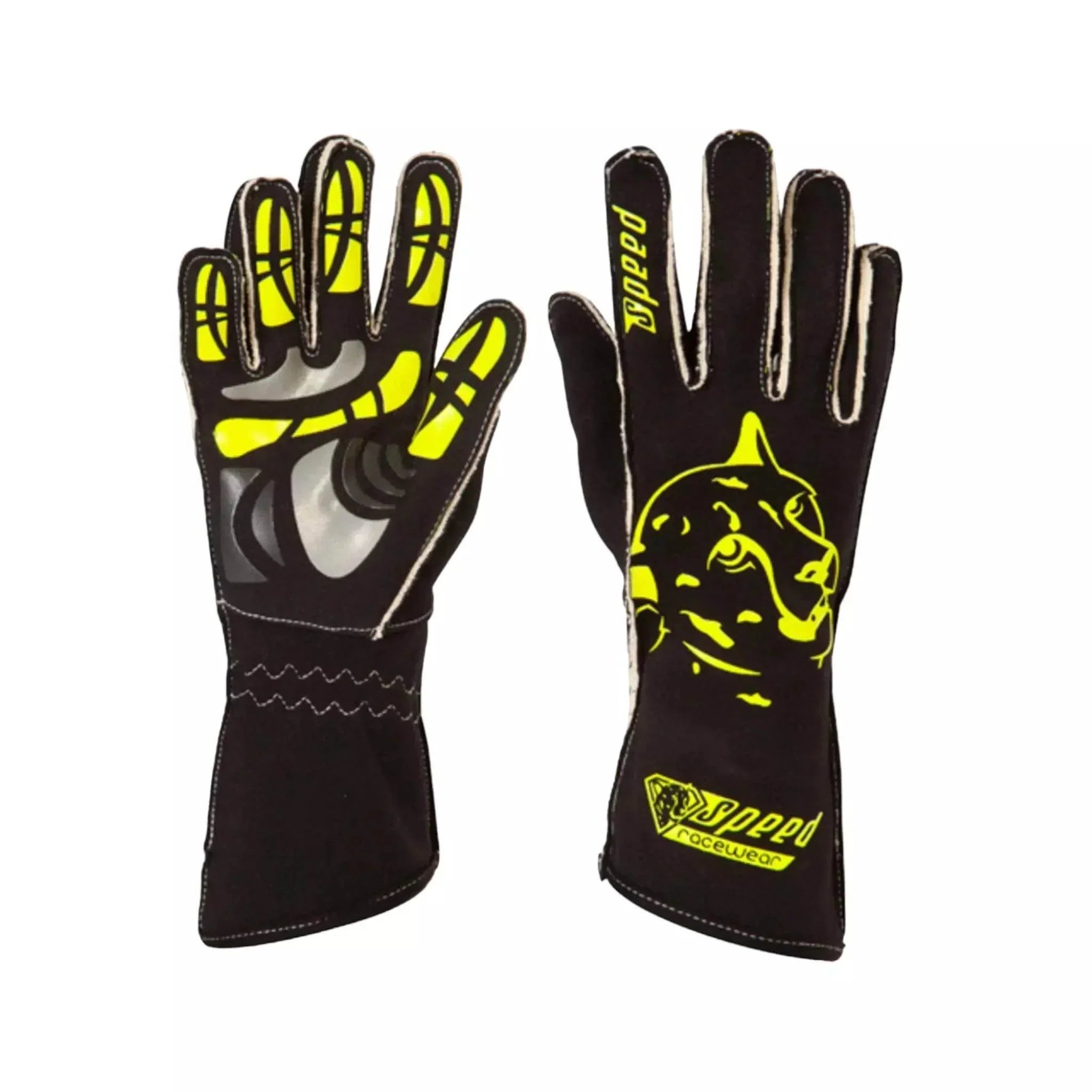 Speed gloves Melbourne G-2 Black/Fluo XX-Large