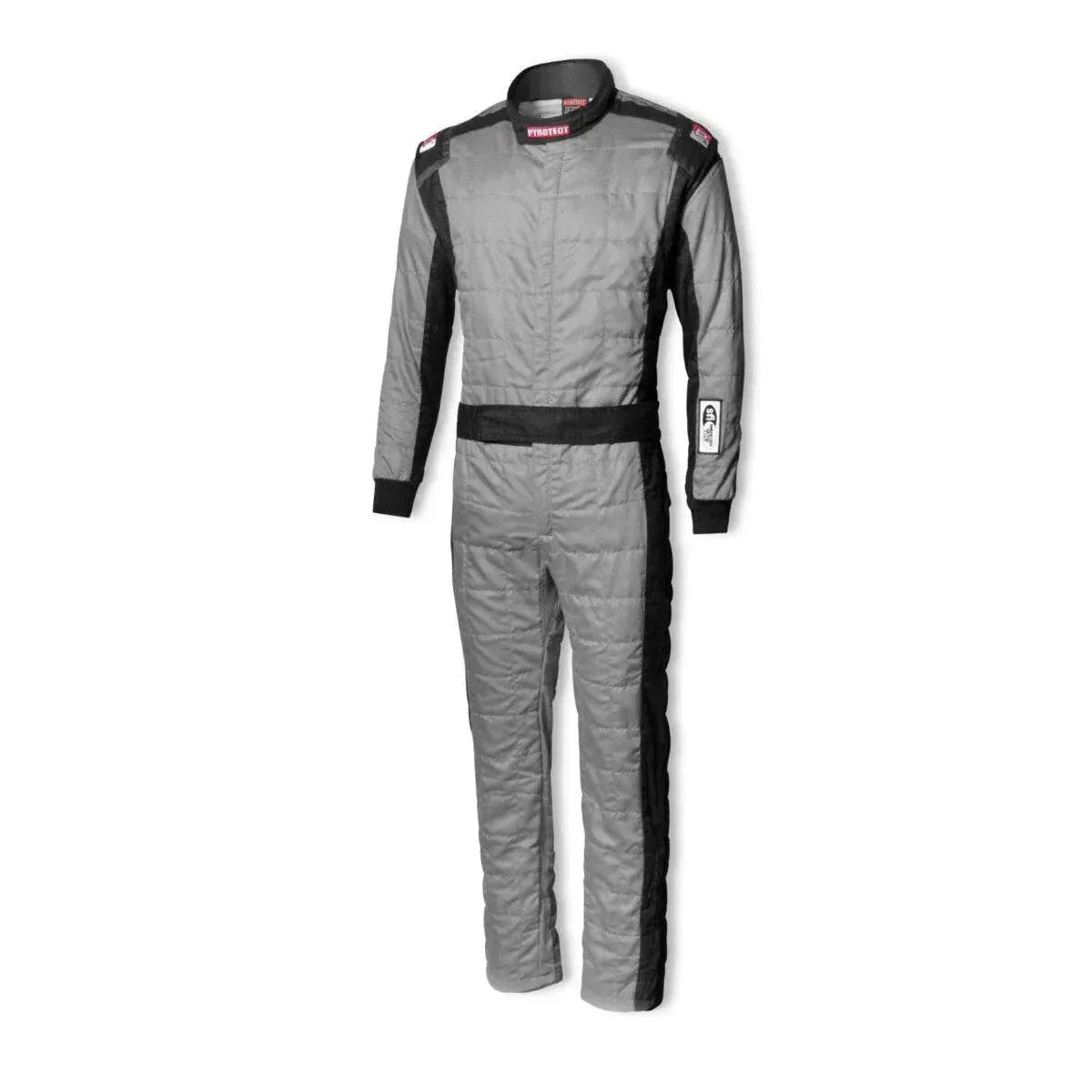 Sportsman Deluxe One Piece 1 Layer SFI 3.2A1 Suit Gary Black