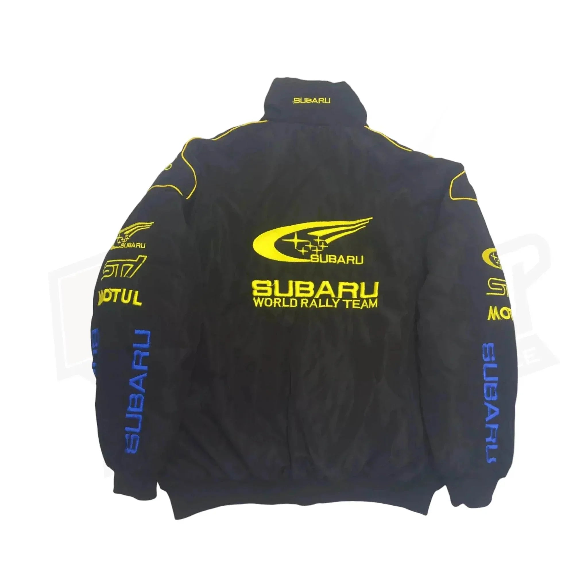 Subaru F1 Racing Y2K Embroidered Bomber Jacket
