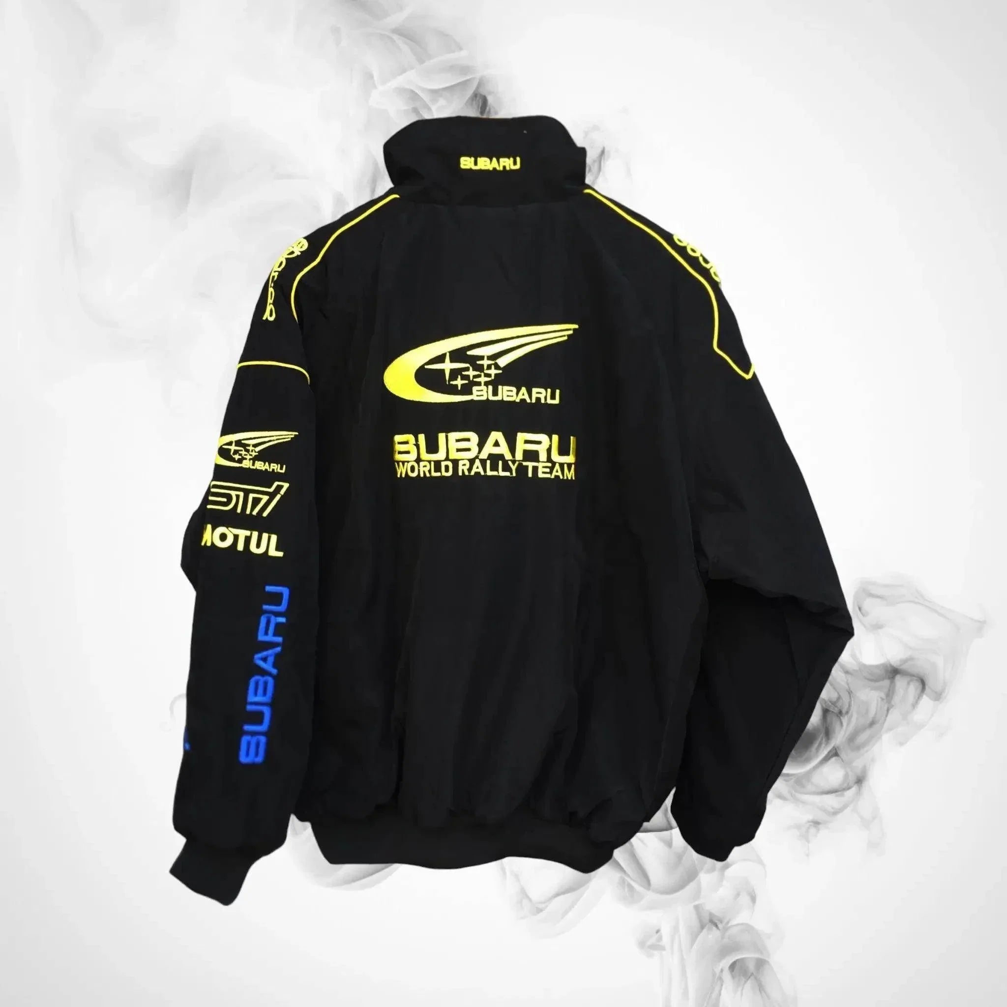Subaru Racing Vintage Zip Up Unisex Jacket