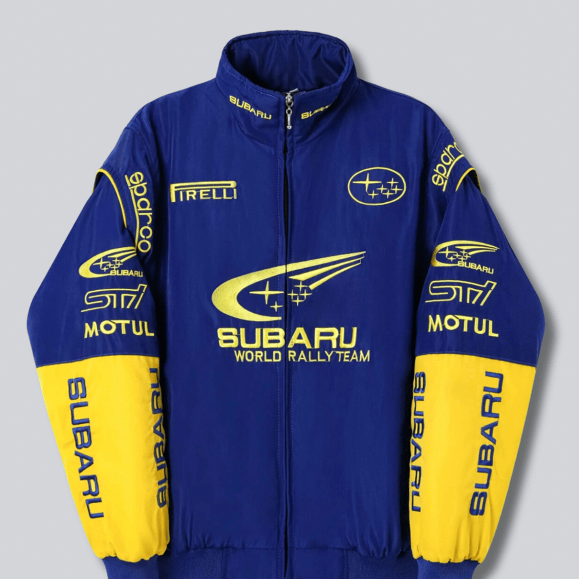 Subaru Rally Vintage Blue Jacket