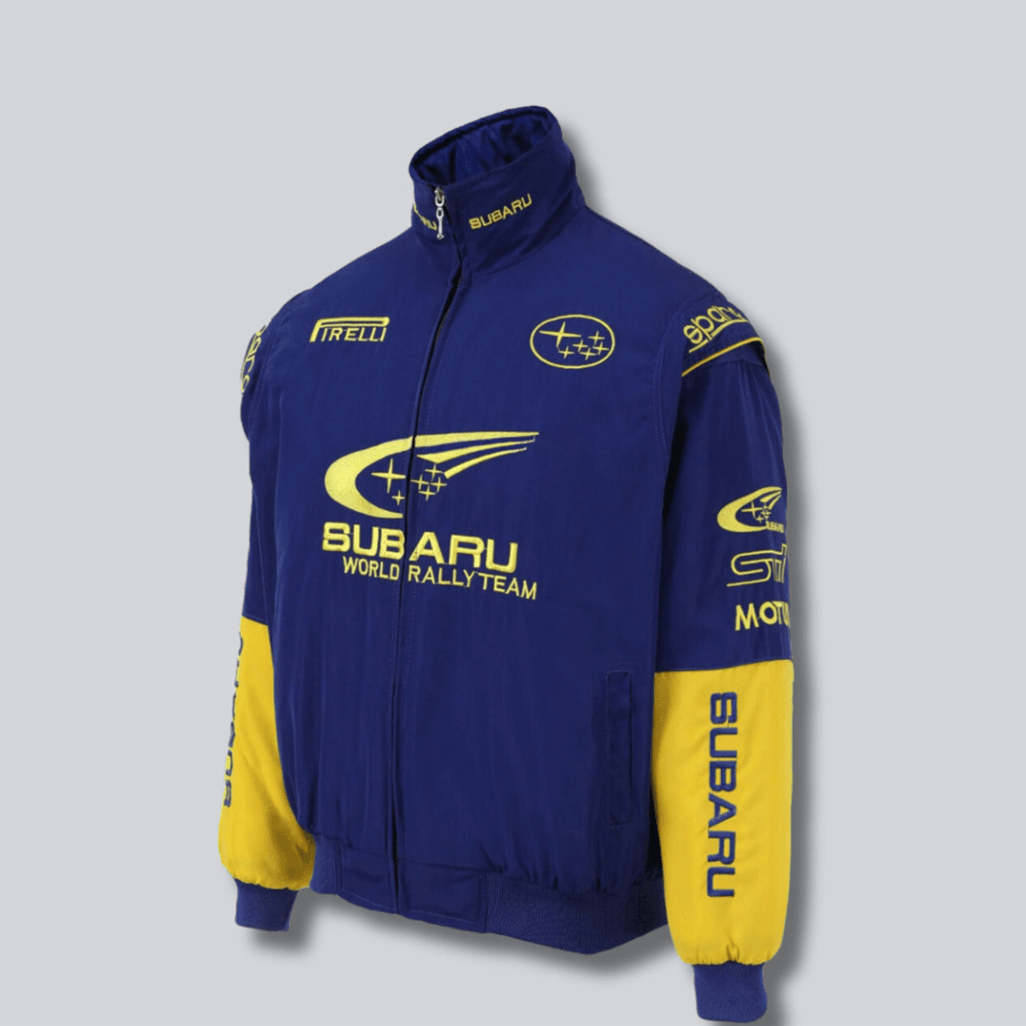 Subaru Rally Vintage Blue Jacket