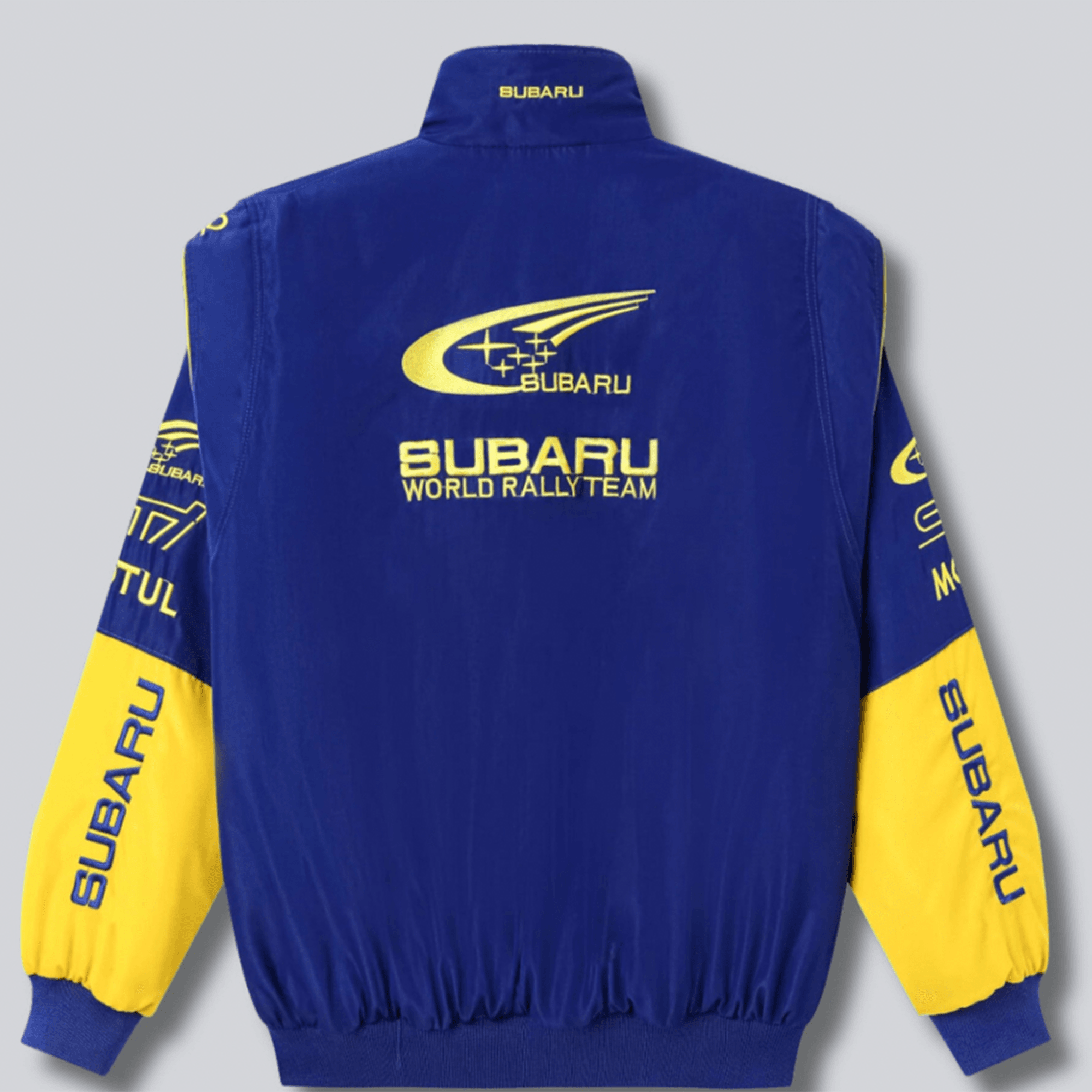 Subaru Rally Vintage Blue Jacket