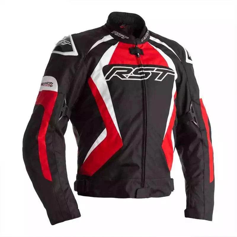 TRACTECH EVO 4 CE MENS TEXTILE JACKET RED