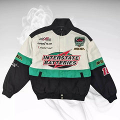Vintage Interstate Battery NASCAR Rennjacke