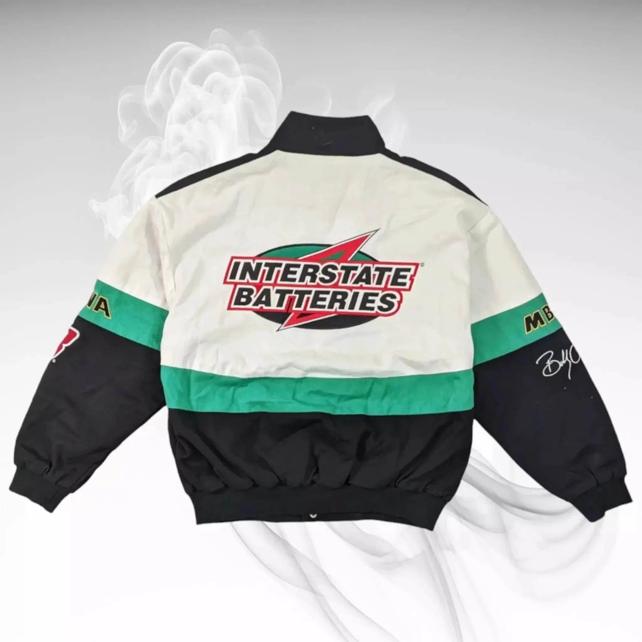 VINTAGE INTERSTATE BATTERIES NASCAR RACING JACKET