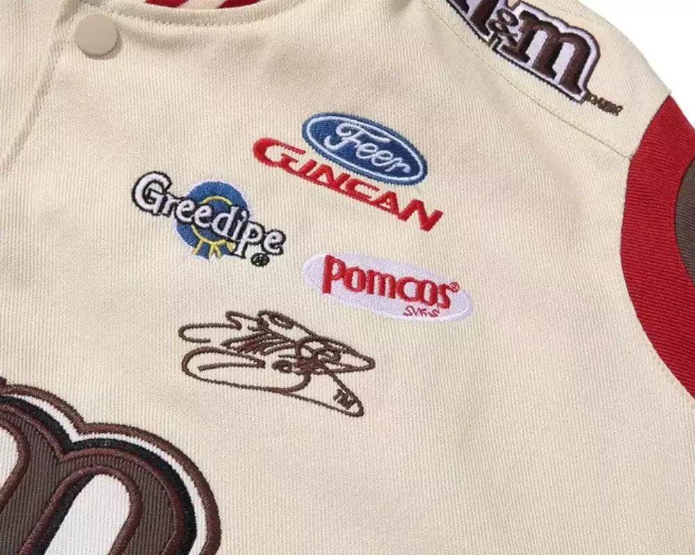 Vintage M&M Racing Embroidered Jacket