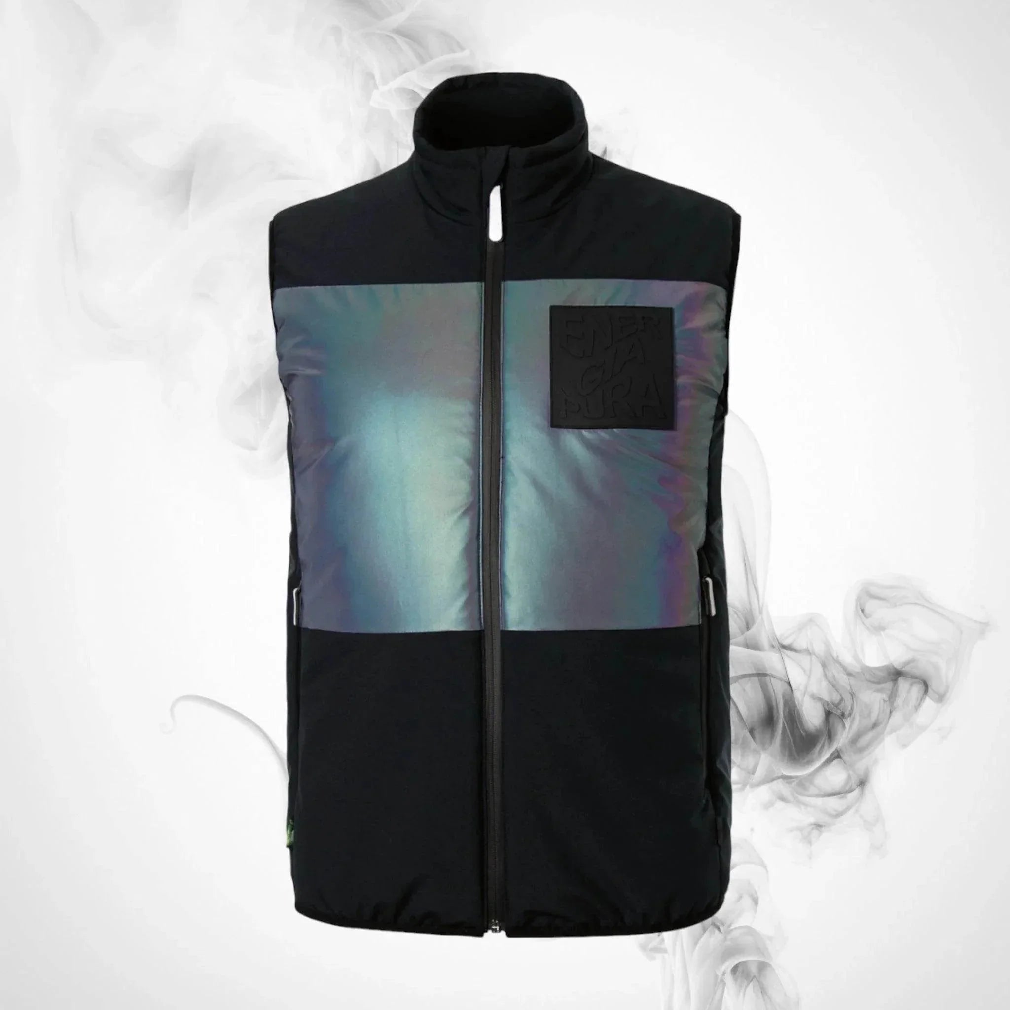 Ski Vest ENERGIAPURA Veret Reflex Vest Black/Reflex Rainbow - 2022/23 XXL