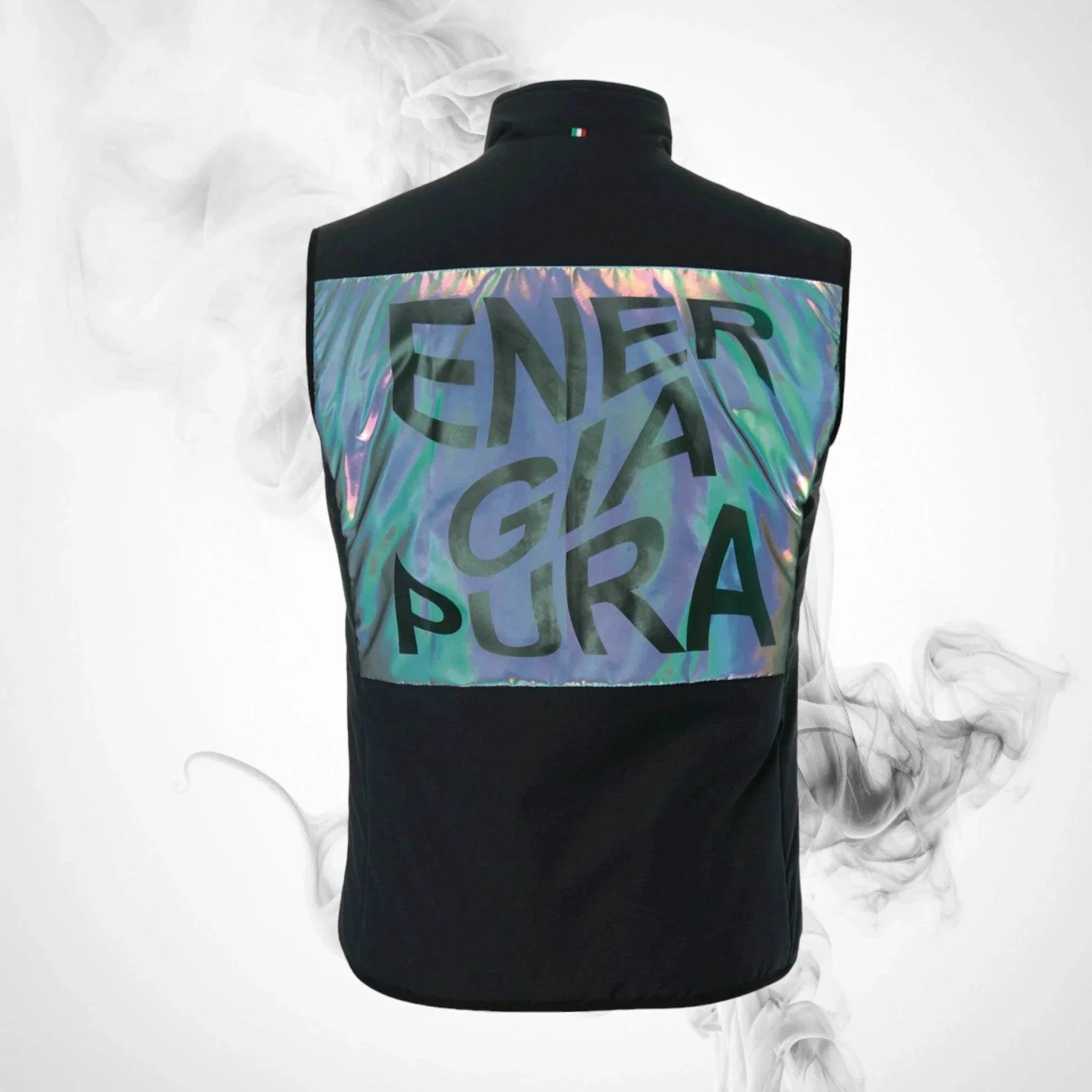 Ski Vest ENERGIAPURA Veret Reflex Vest Black/Reflex Rainbow - 2022/23