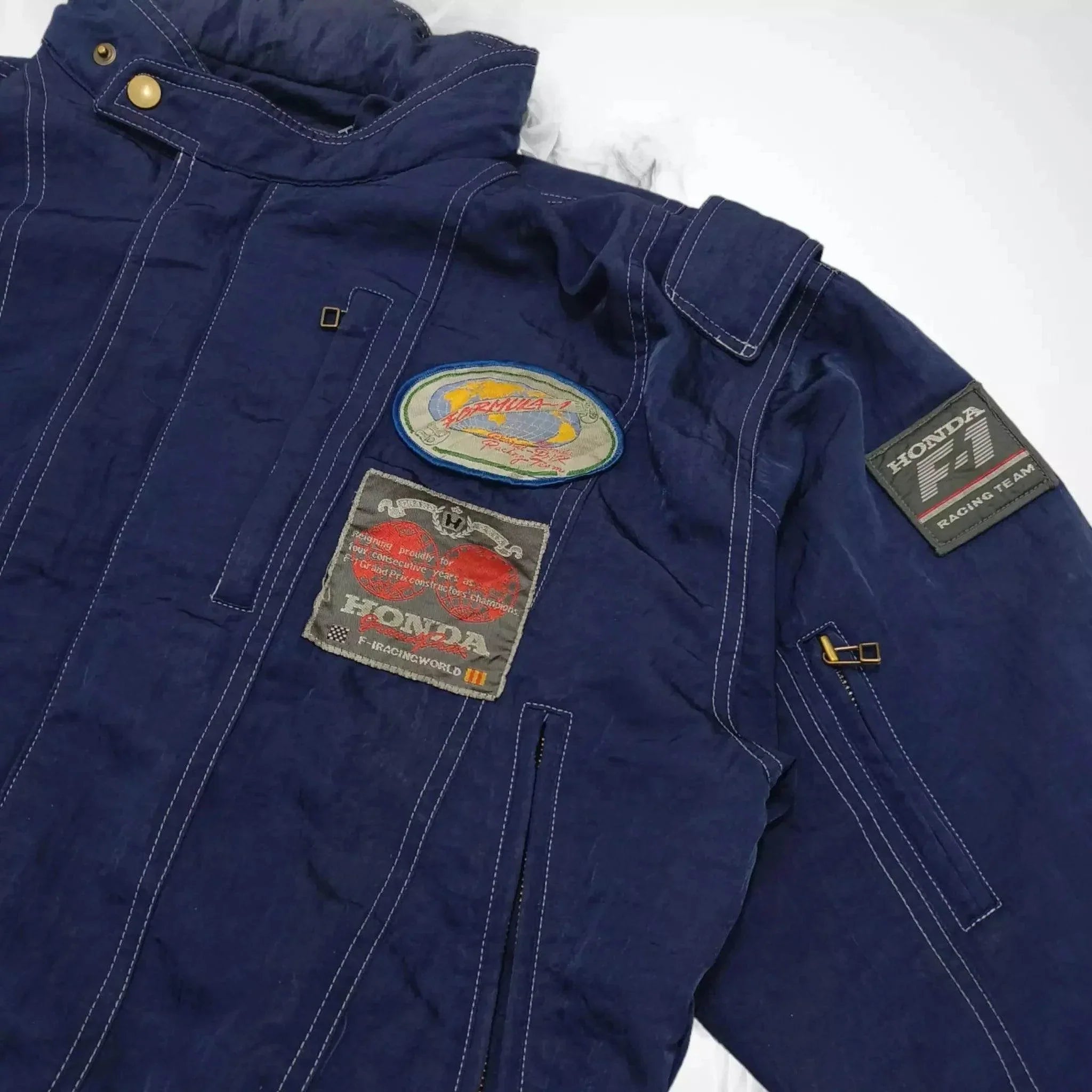 McLaren Ayrton Senna Marlboro Vintage F1 Racing Jacket